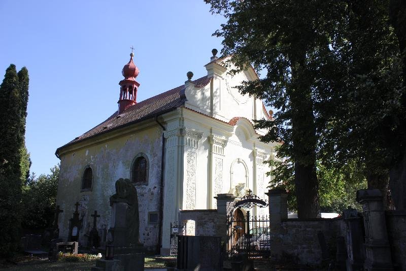 kostel sv. Marka s ohrazením