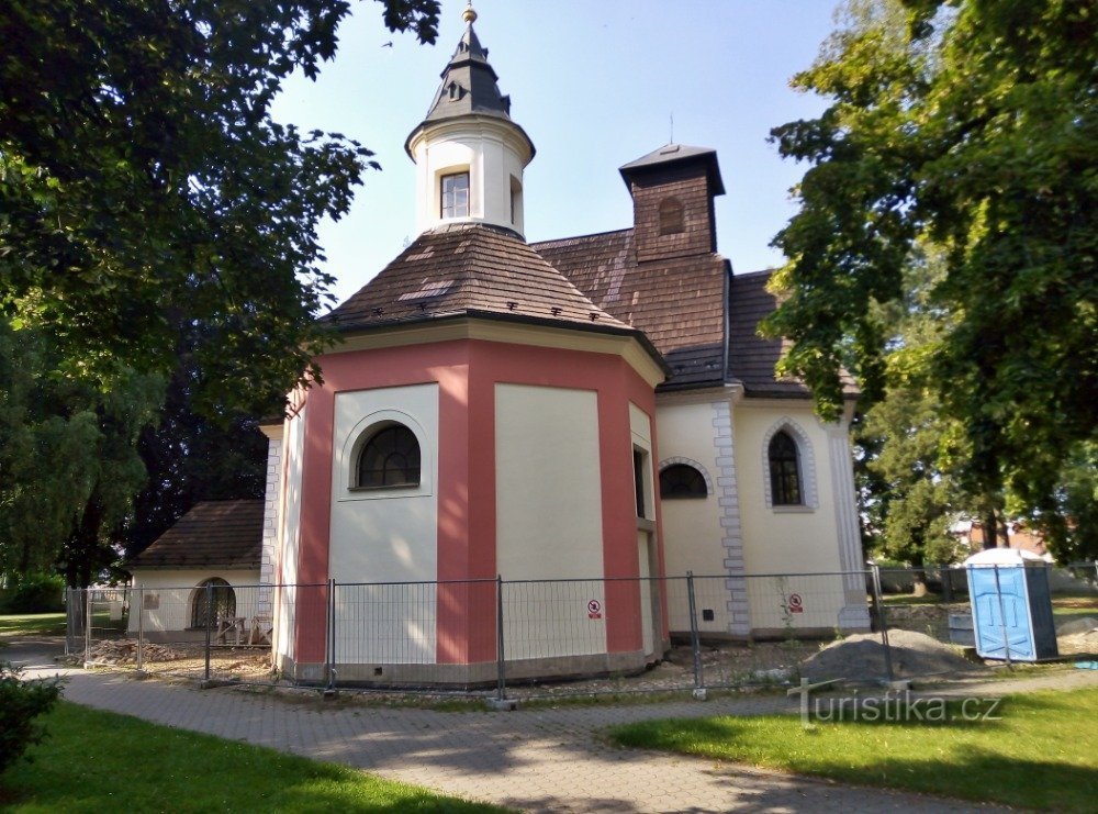 kostel sv. Marka v Soběslavi - jihovýchodní část