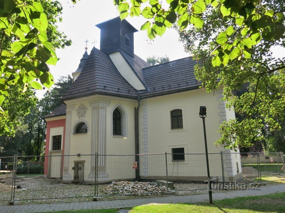 kirken St. Mark i Soběslav - nordøstlige del