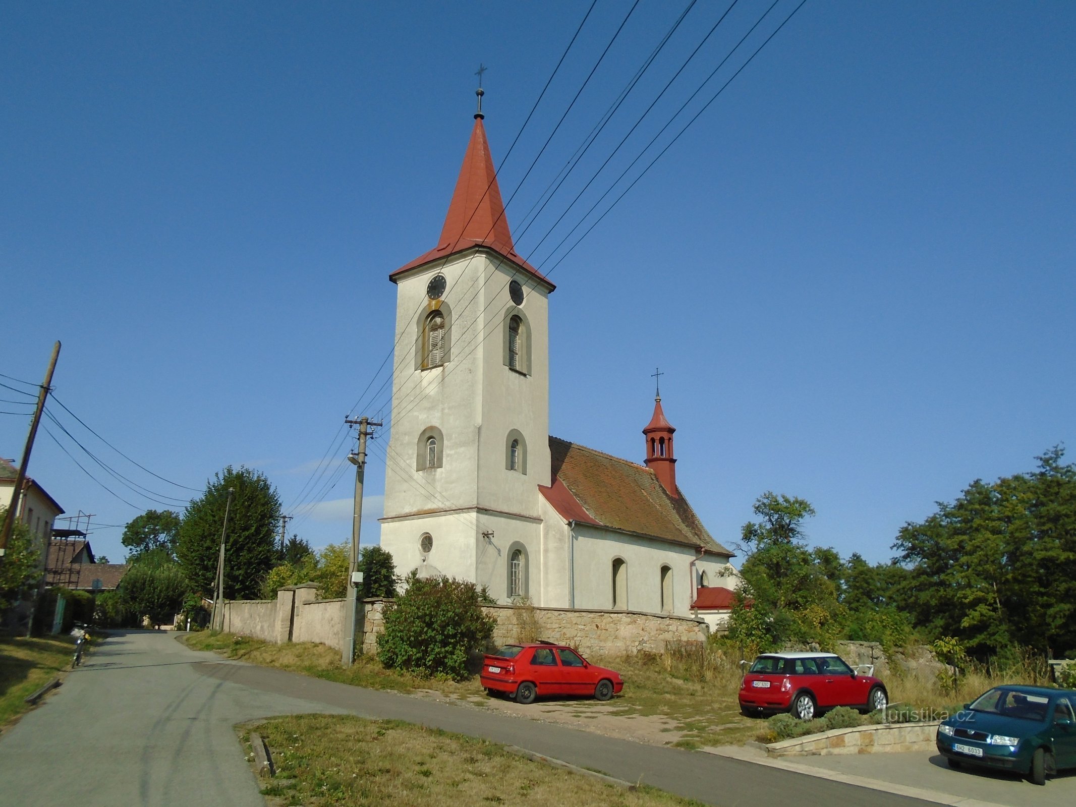 templom Szent Margiták, szüzek és mártírok (Semonice)