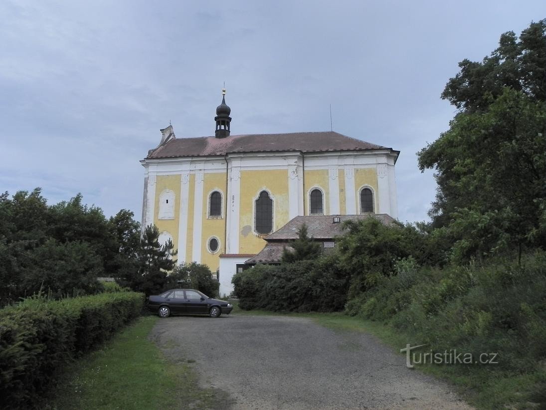 Kirken St. Martin i Klatovská Hůrka