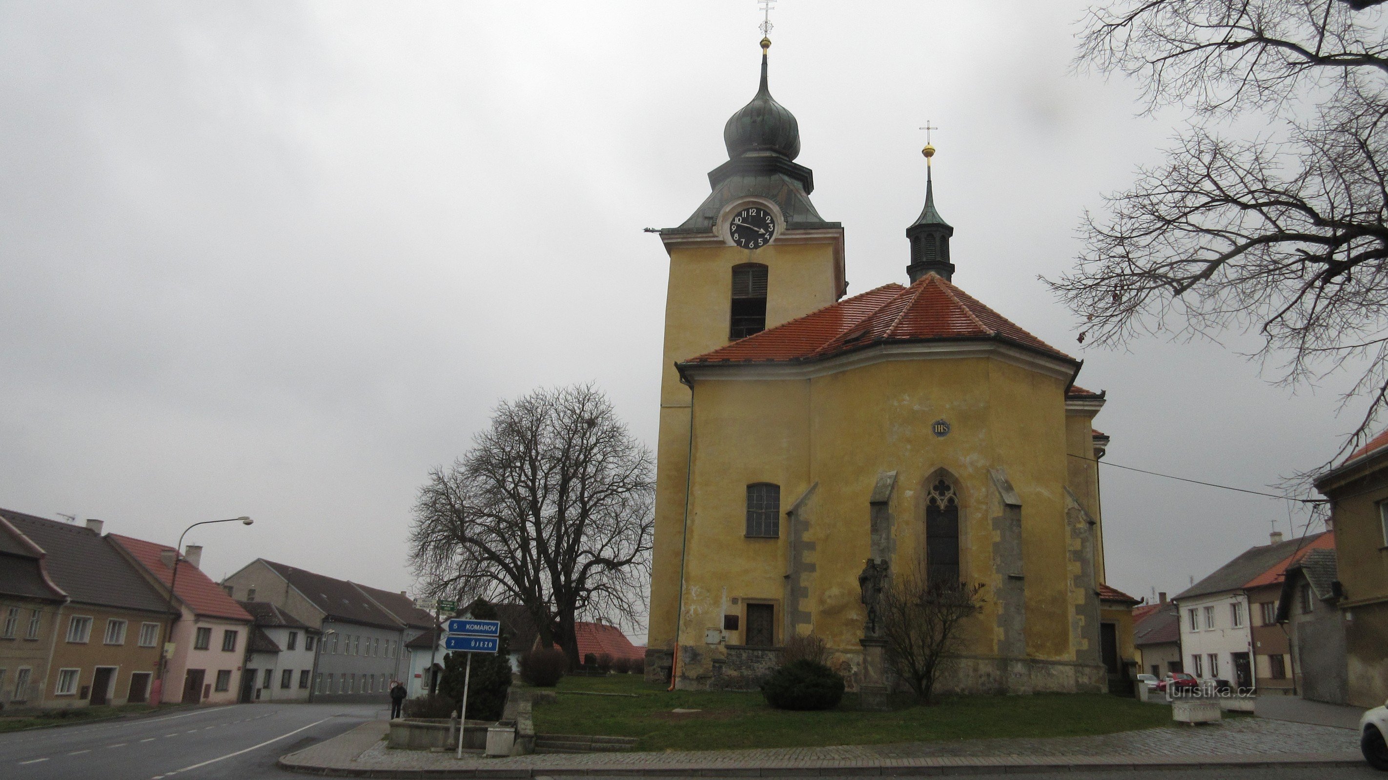 templom st. Martin Cerhovicében