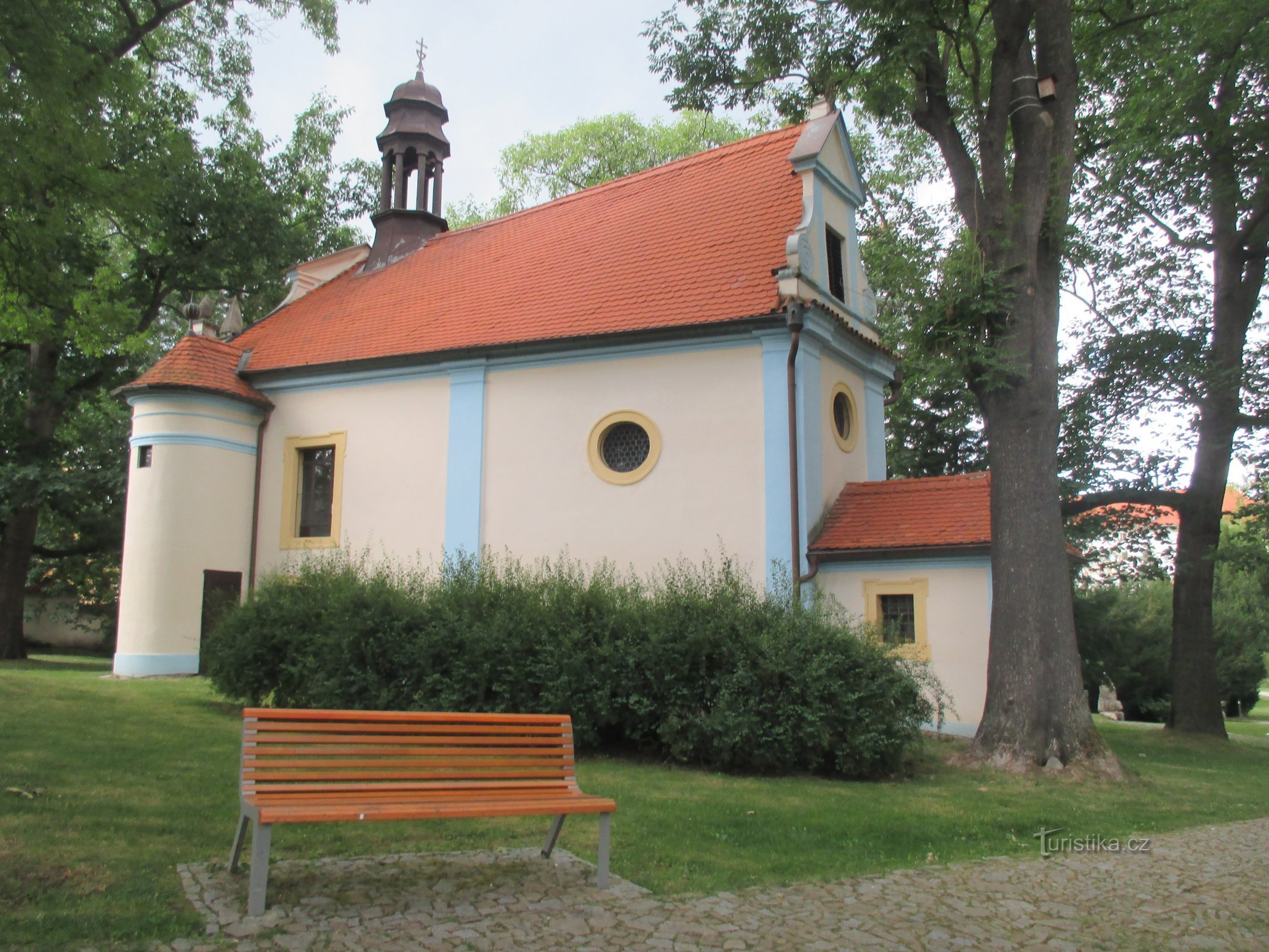 Kyrkan St. Martin i Český Krumlov