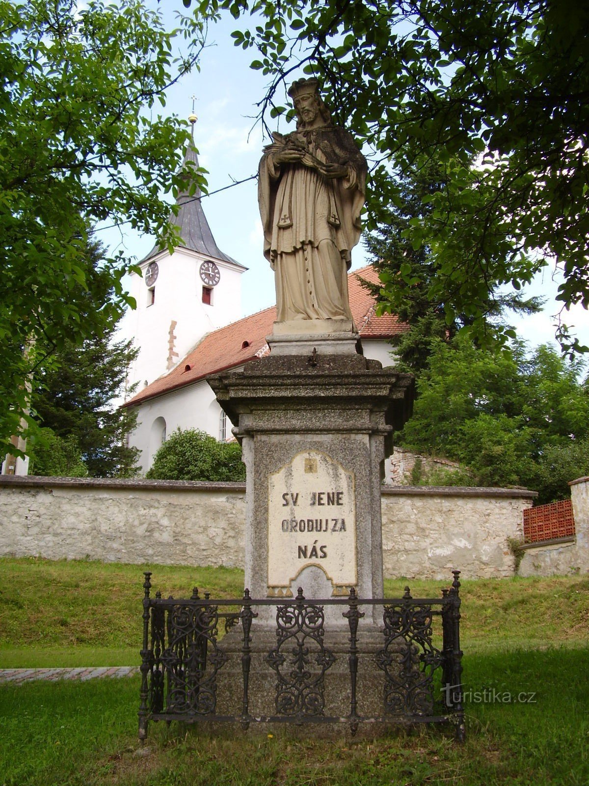 templom Szent Martin Dolní Loučkyban