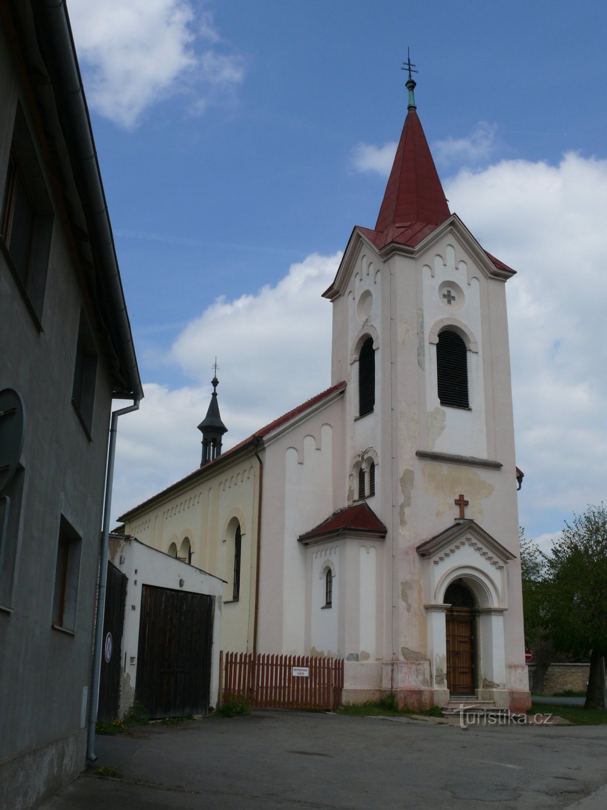 templom Szent Martin Třebotovban