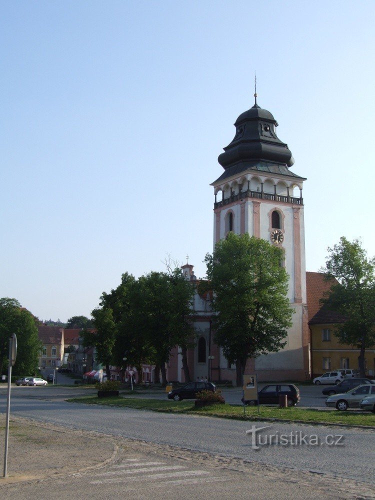 Church of St. Matej in Bechyn