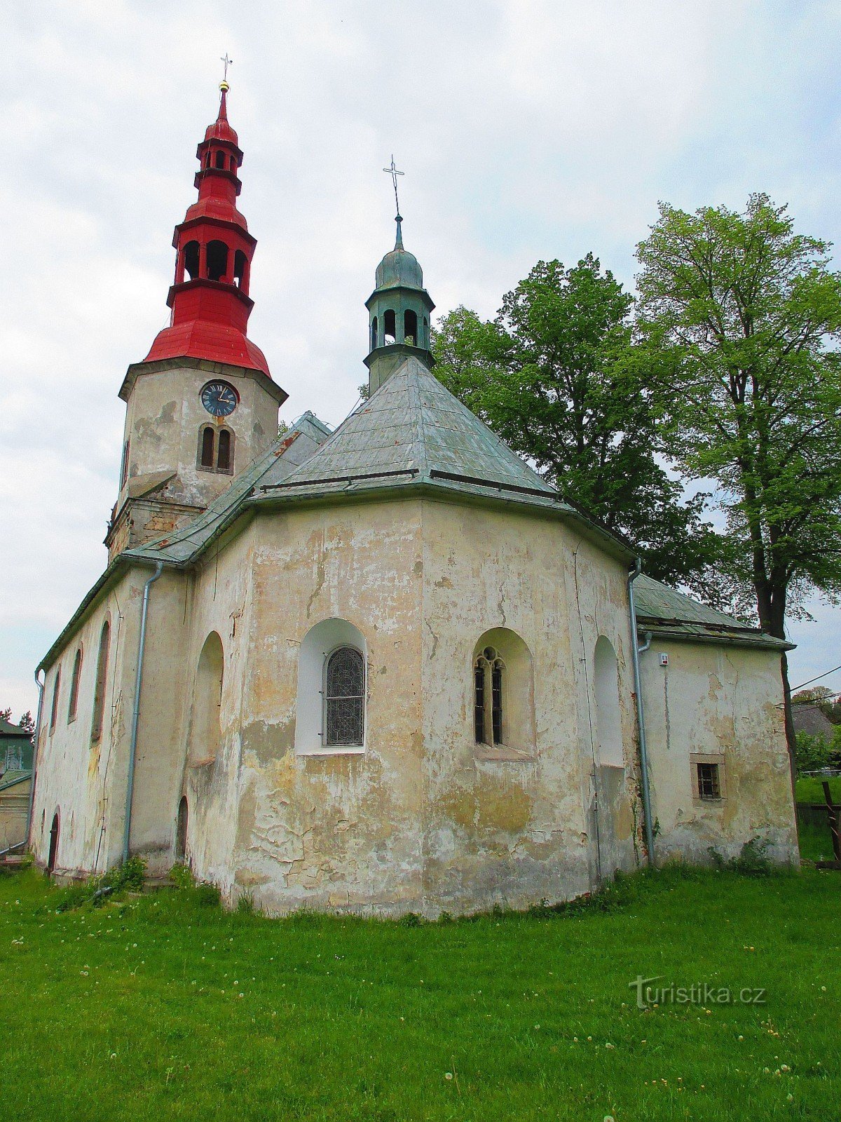 Kerk van St. Maximiliaan in Křižany