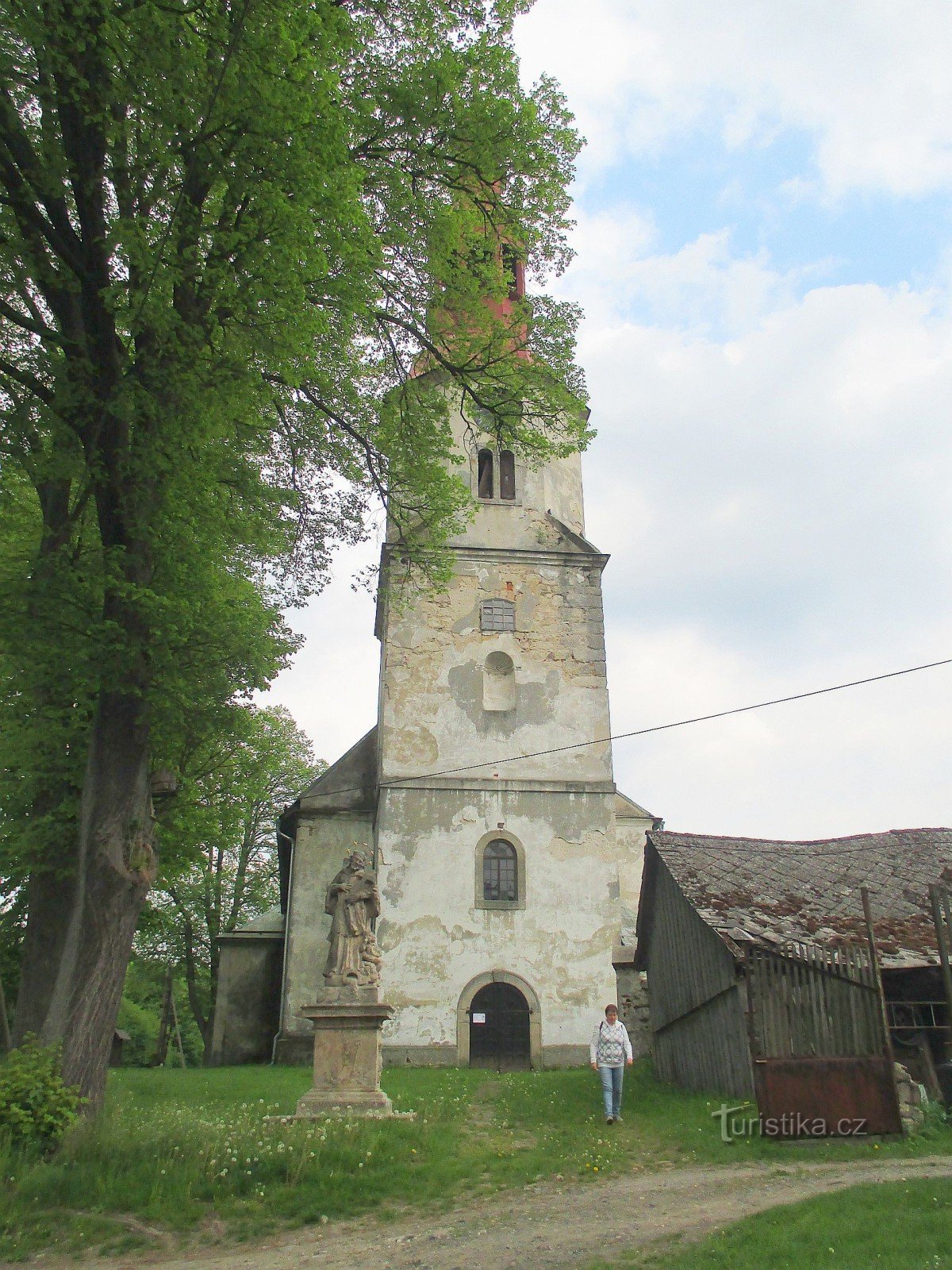 kirken St. Maximilian i Křižany