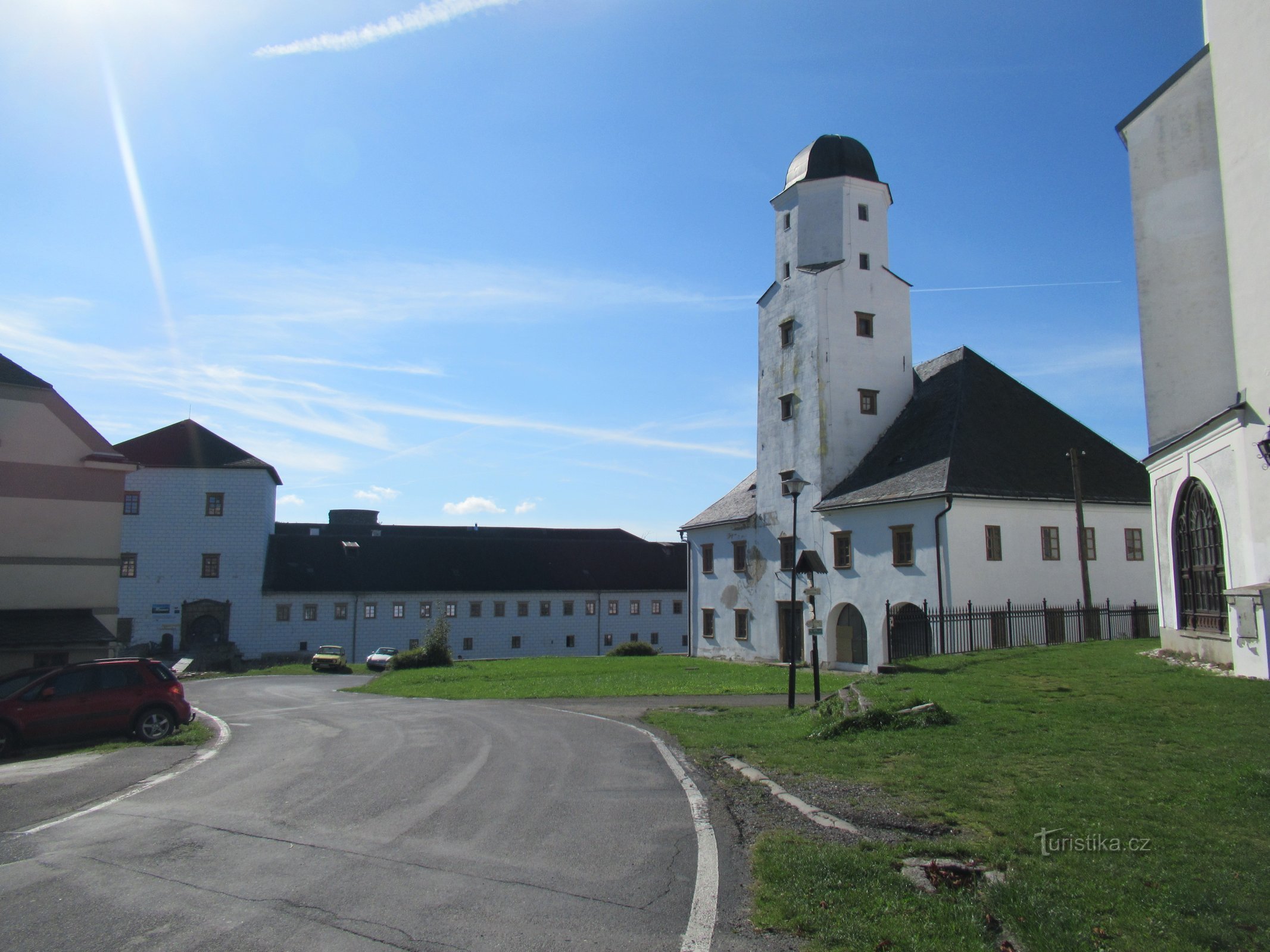 iglesia de st. Michaela, Fojtství, Castillo de Kolštejn