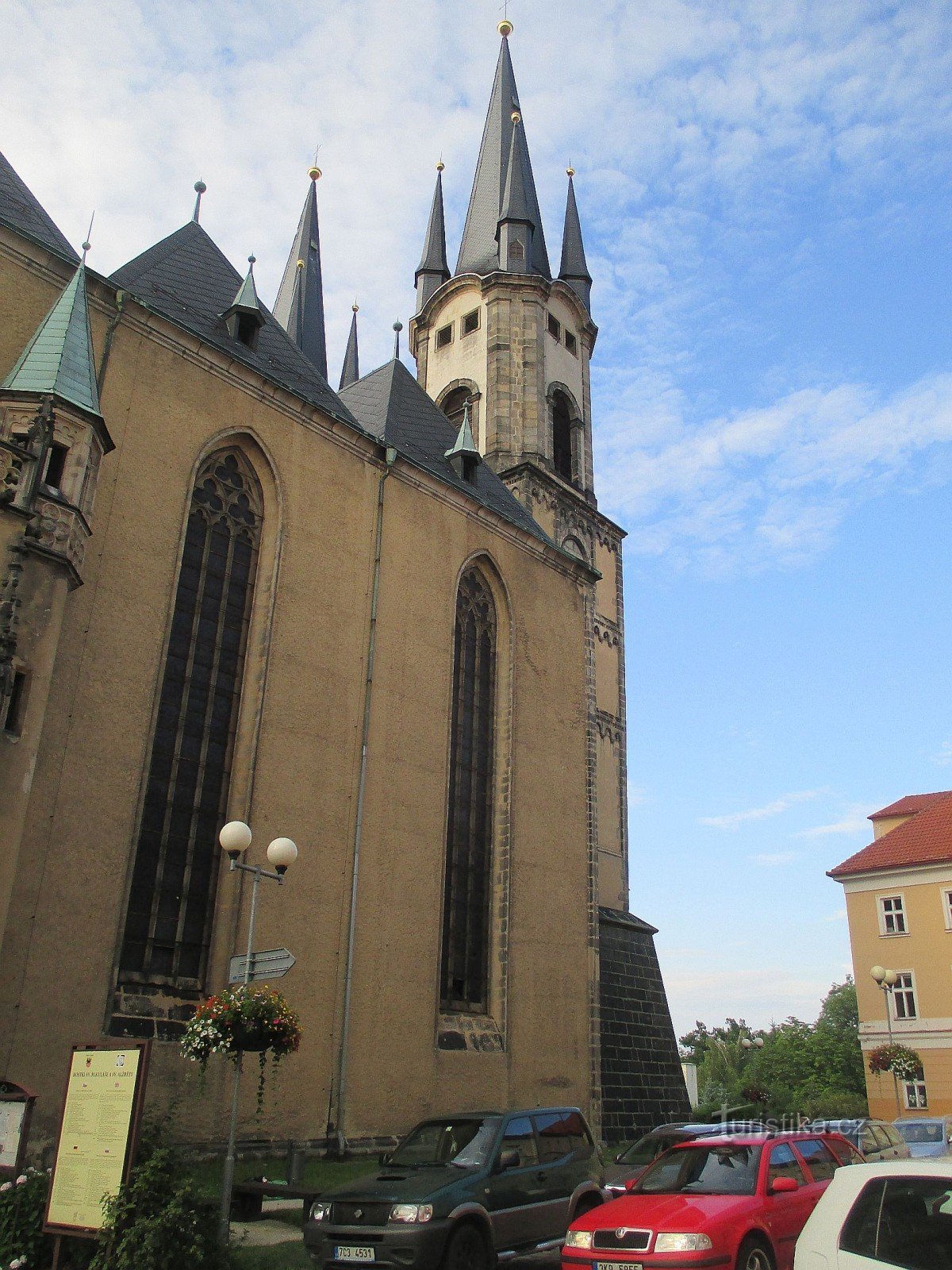 Kerk van St. Nicolaas en St. Albaty in Cheb