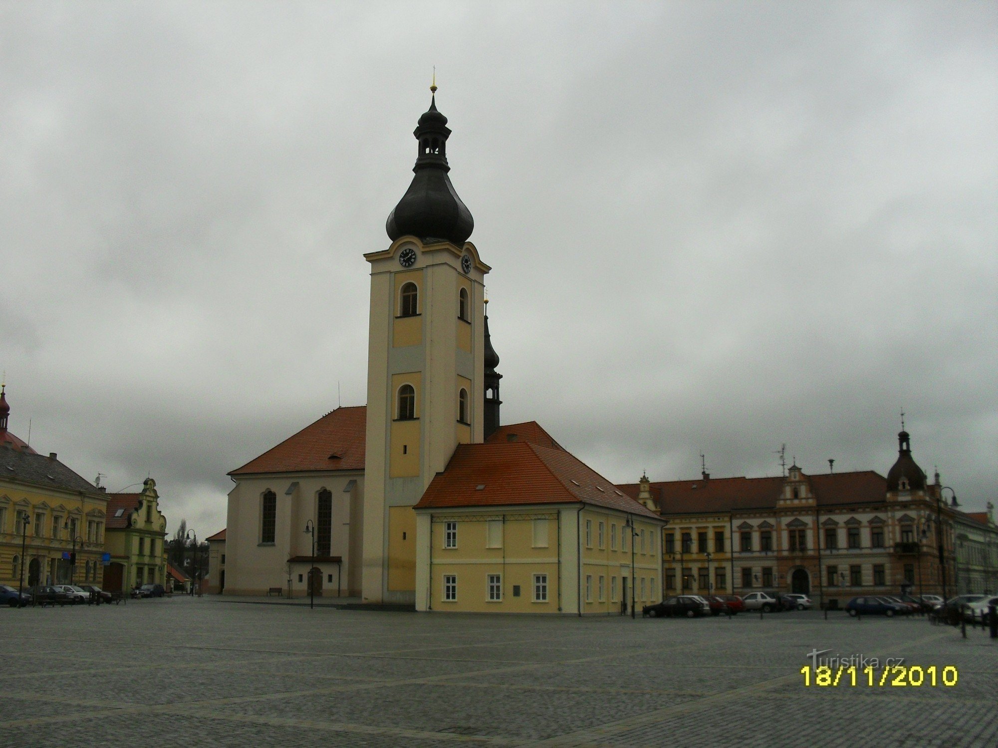 kerk van st. Nicolaas op het plein