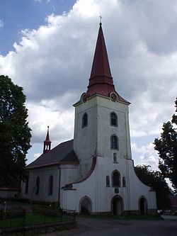 Kerk van St. Mikuláše - Světlá pod Ještědem