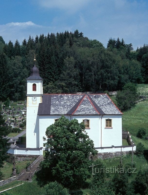 Iglesia de San Nicolás en Hanušovice