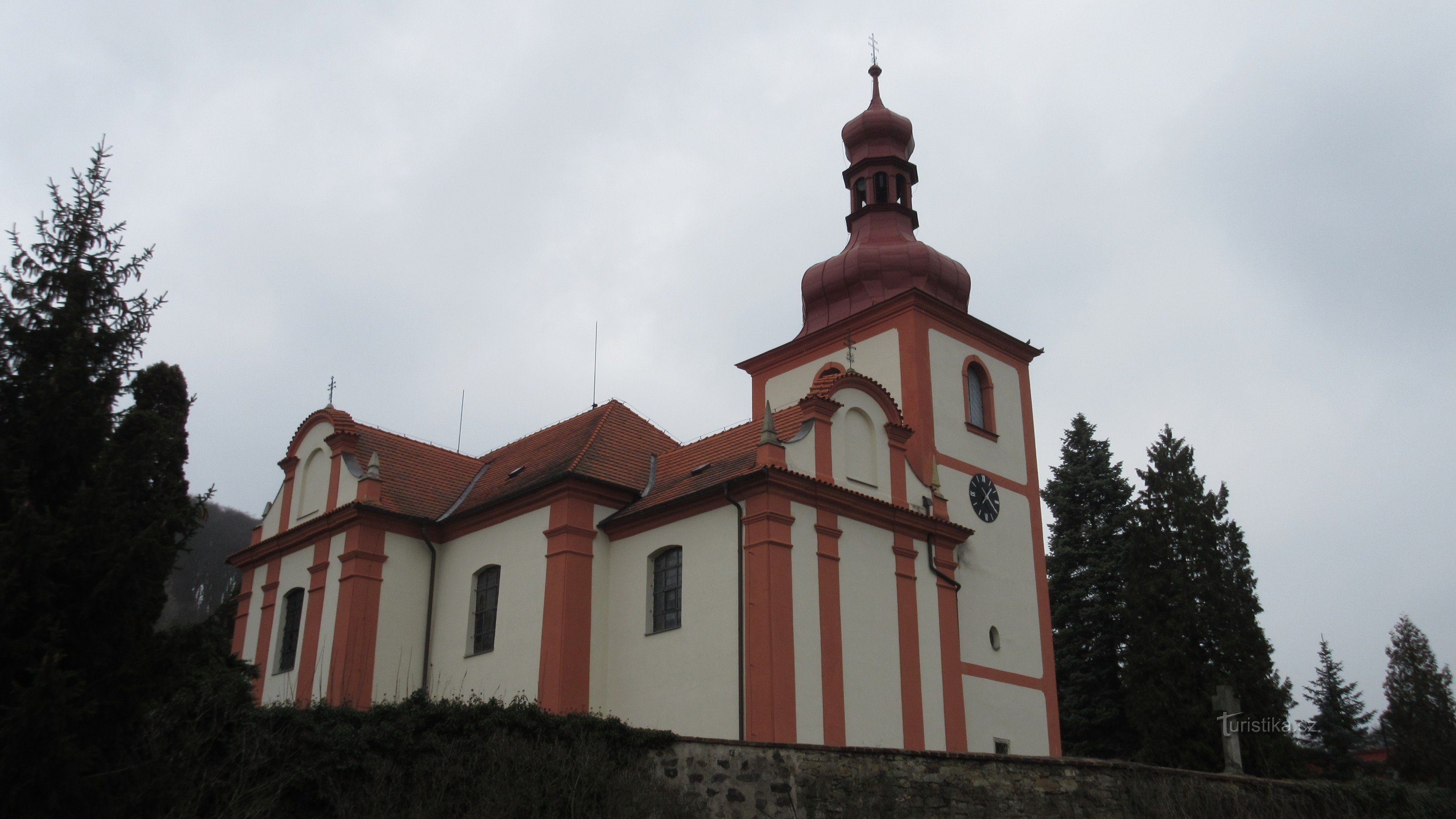 kyrkan St. Nicholas i Zbiroh