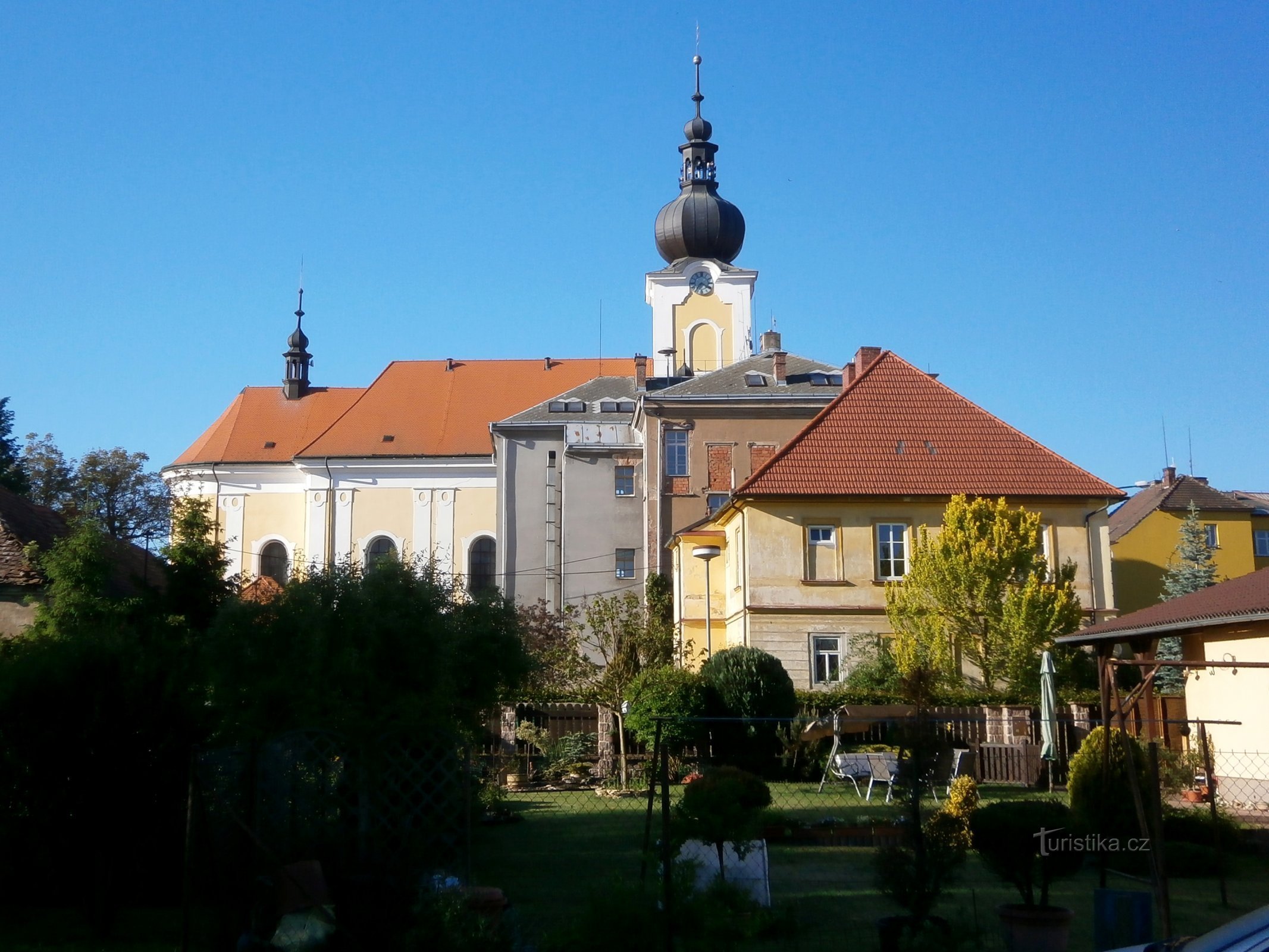 templom Szent András, az apostol (Třebechovice pod Orebem, 28.5.2017. május XNUMX.)