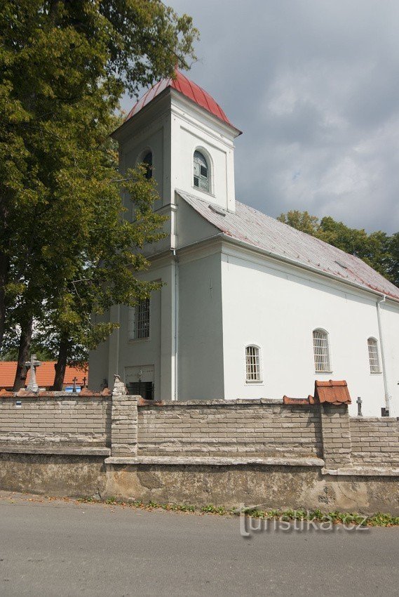 Pyhän kirkko Ondrej Klokočov