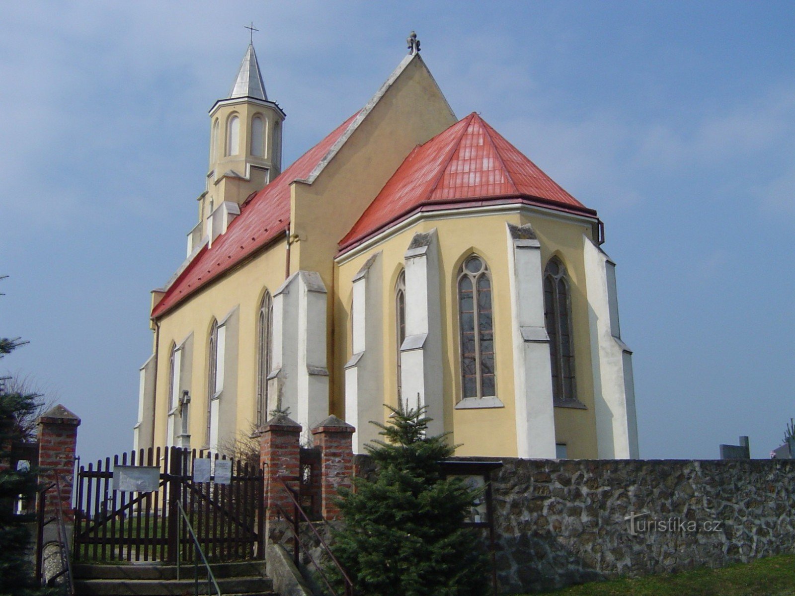 Slezské Pavlovice-i Szent András-templom