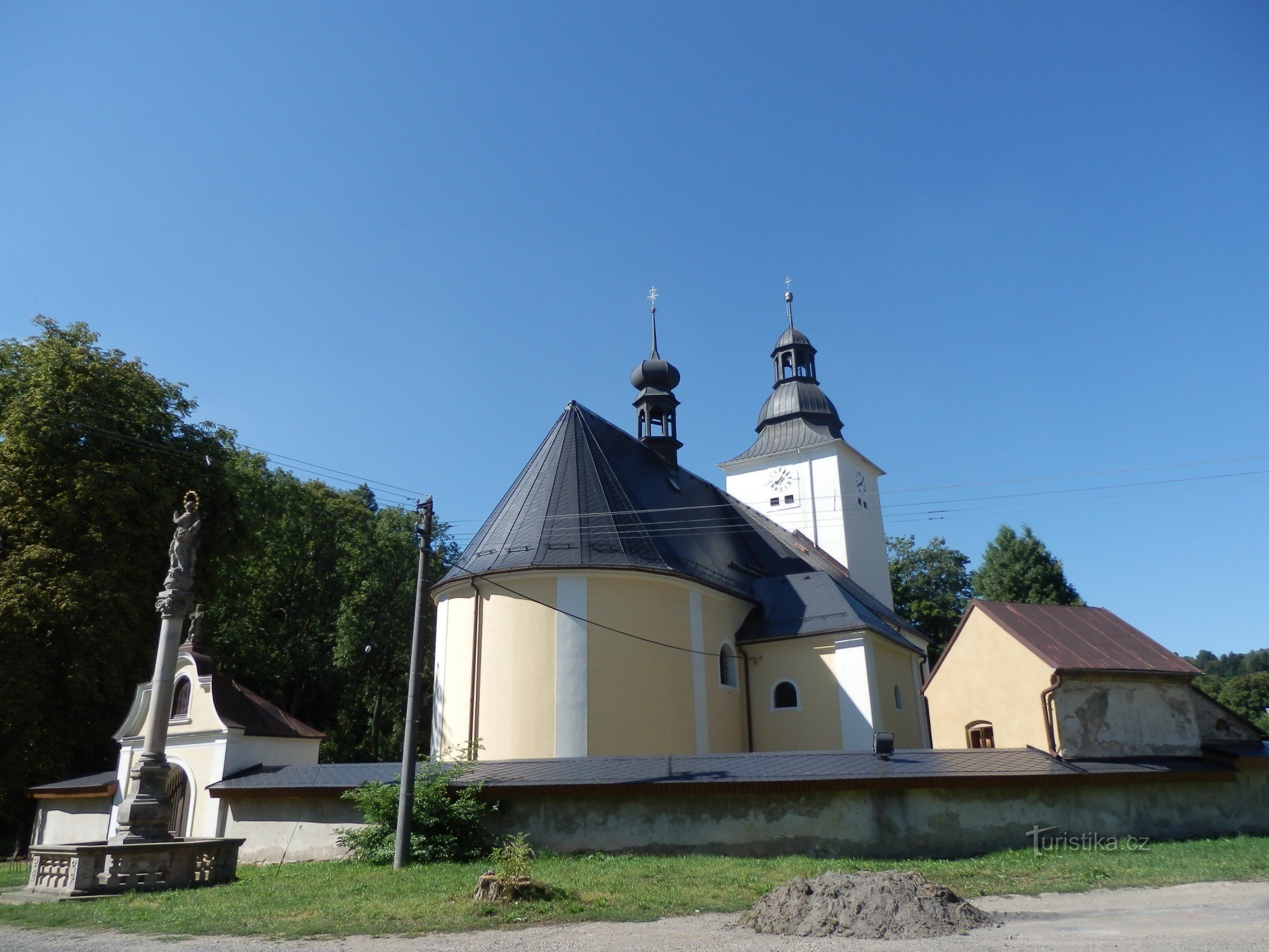 Church of St. Ondřej in Vendolí