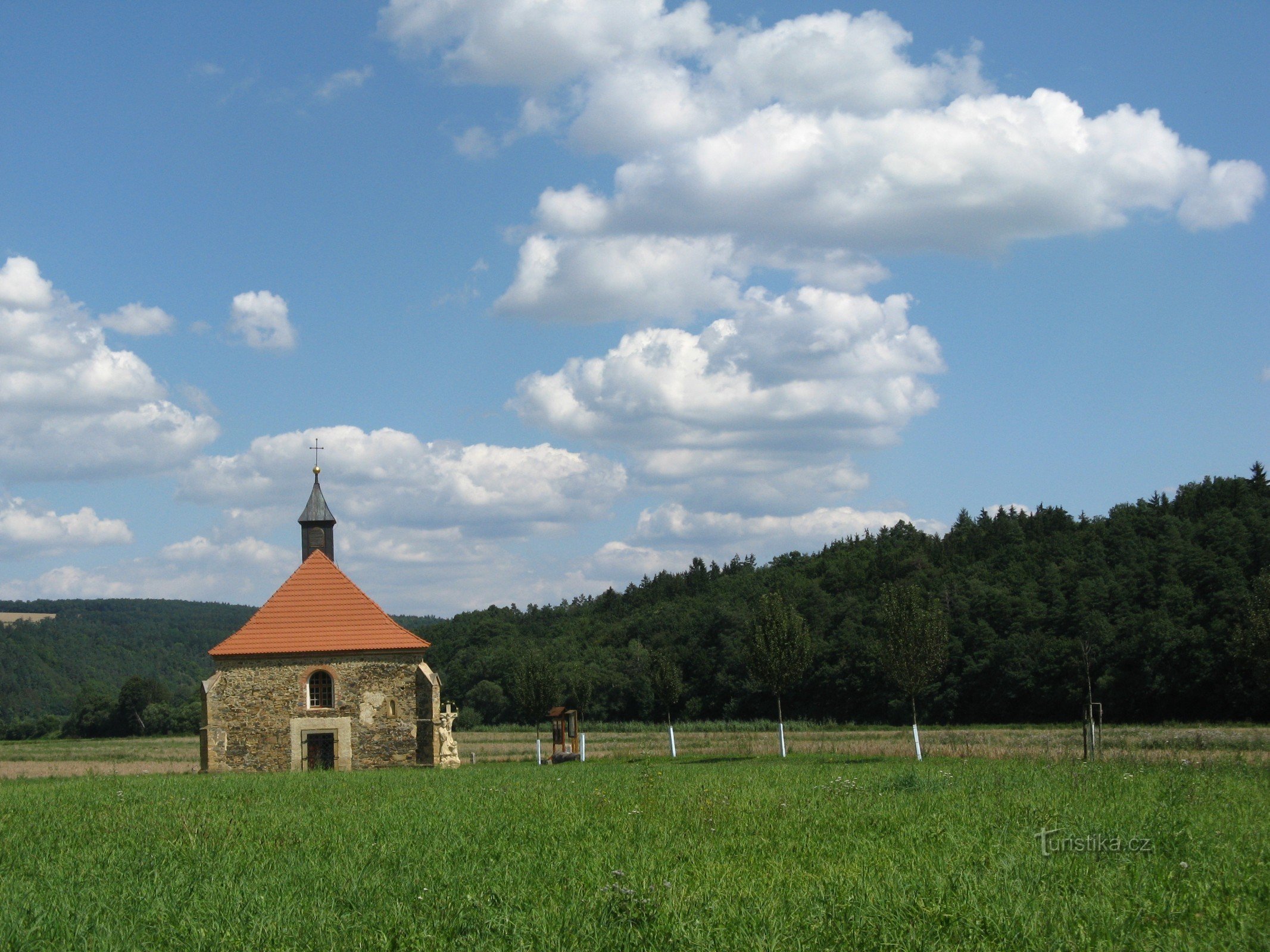 Kostel sv.Pavla a Petra v Dolanech