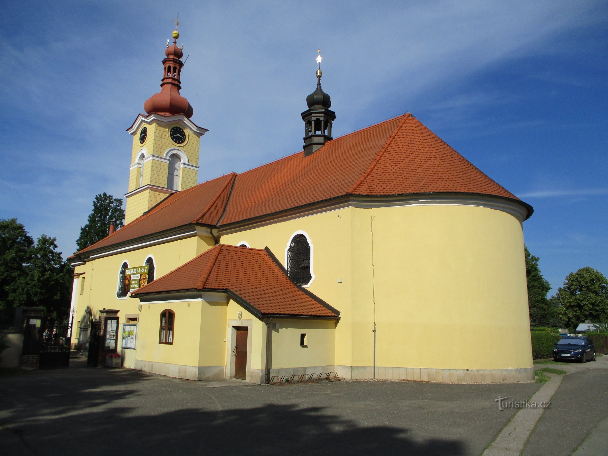 templom Szent Pál apostol Pouchovban (Hradec Králové)