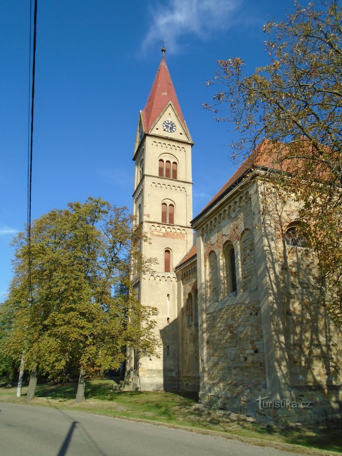 templom Szent Péter és Pál, az apostolok (Babice u Nechanice)