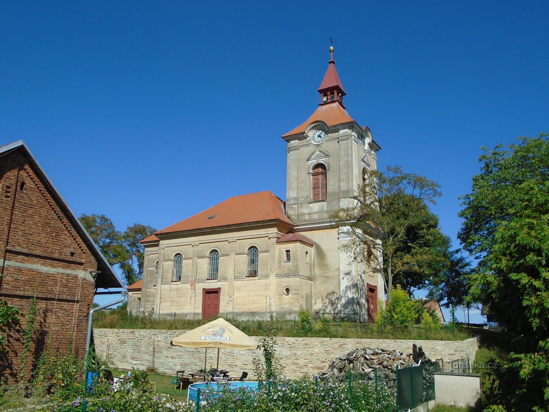 Église de St. Pierre et Paul (Jeníkovice, 6.8.2018 août XNUMX)