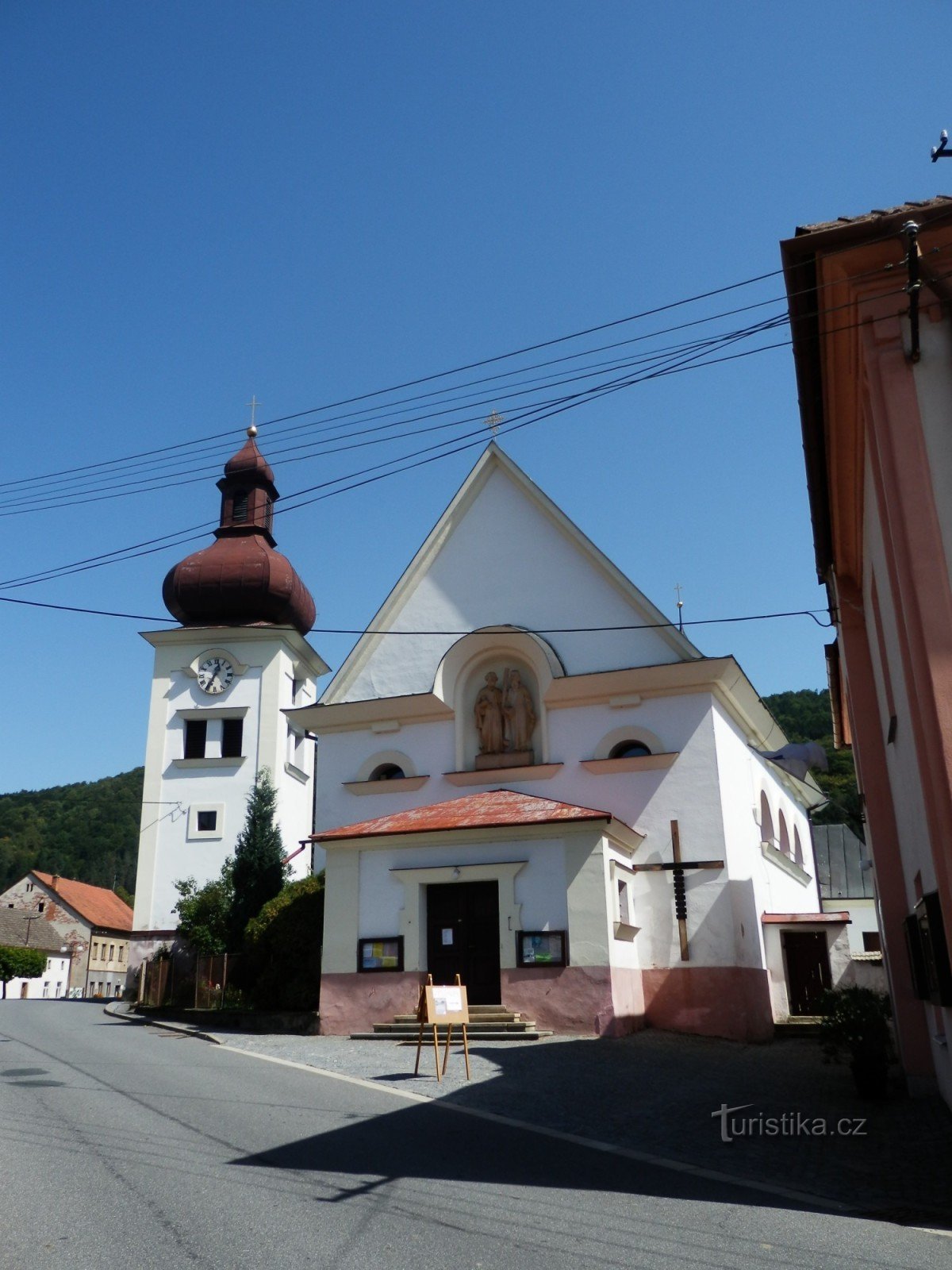 kirken St. Peter og Paul i Štěpánov nad Svratkou