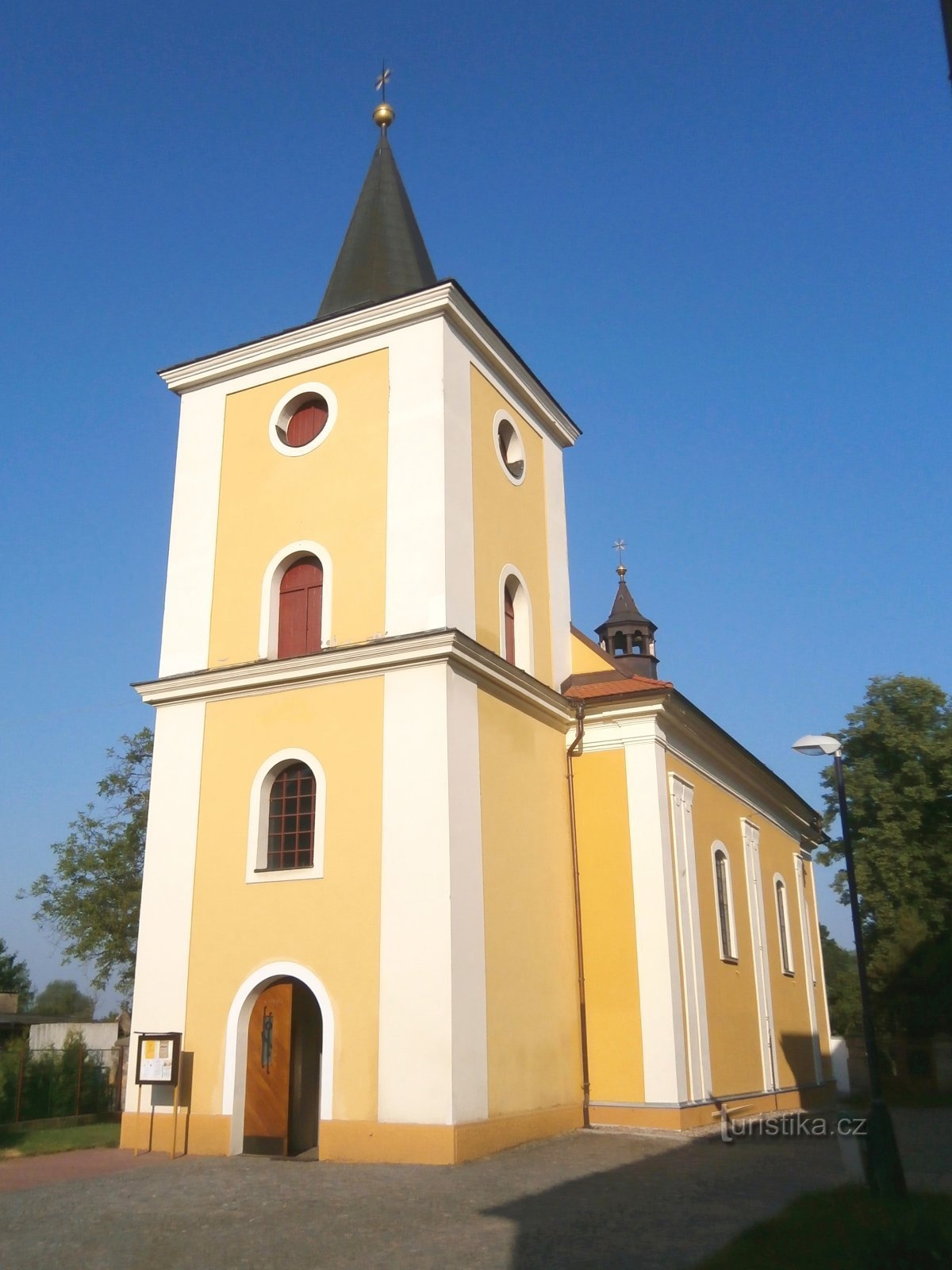 templom Szent Péter apostol (Plotiště nad Labem)