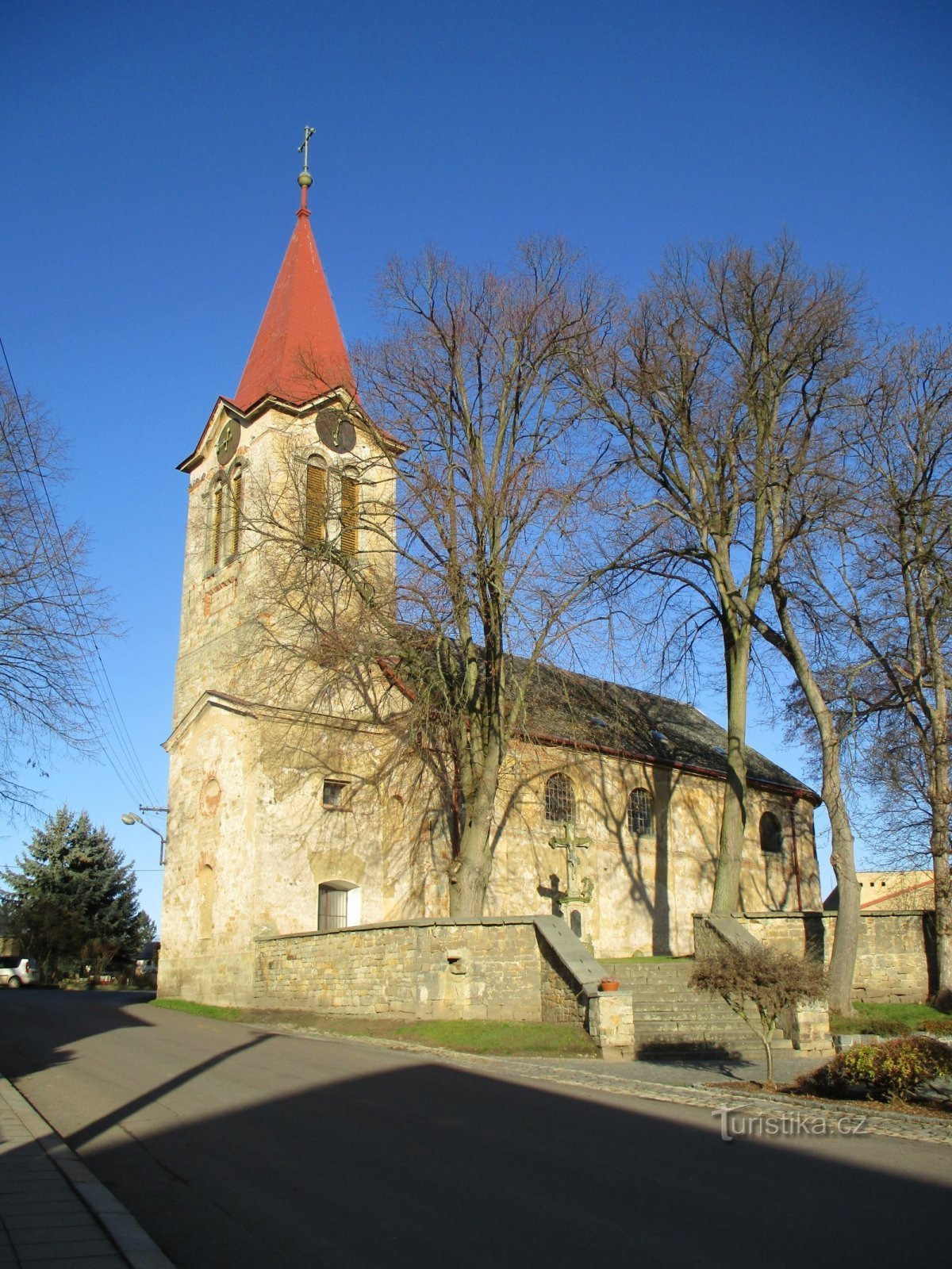 templom Szent Prokop, apát (Hořiněves)