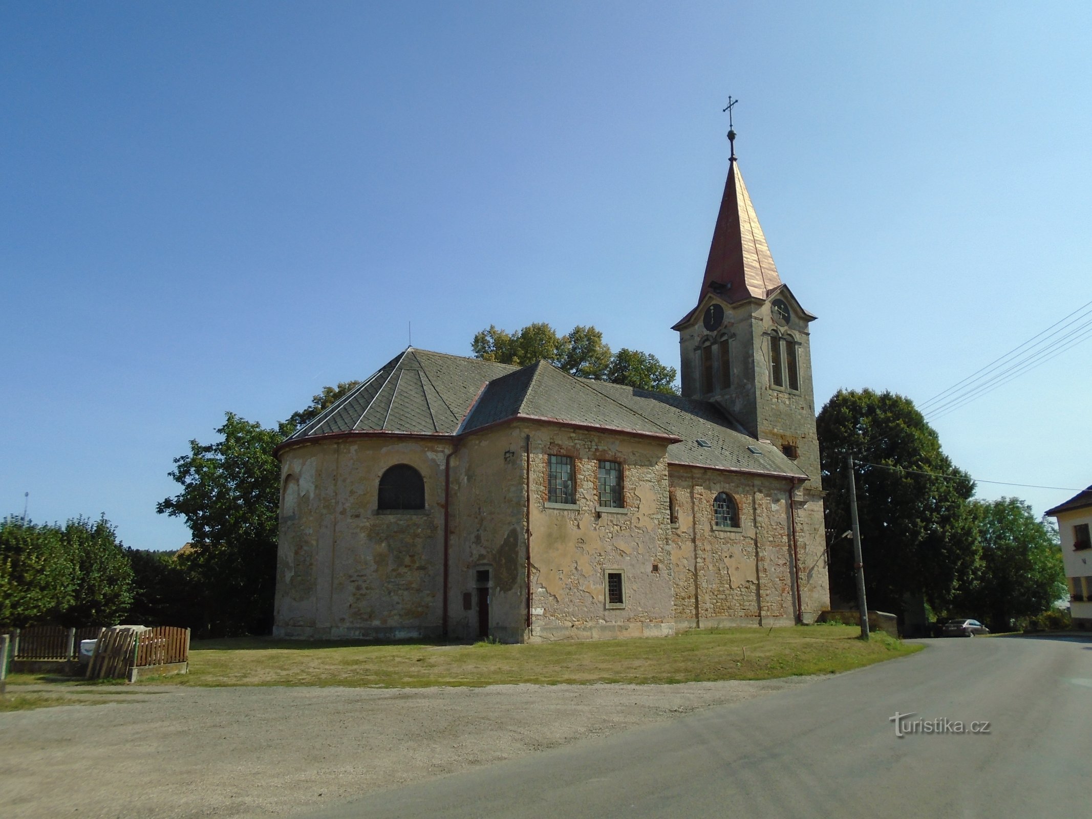 templom Szent Prokop, apát (Hořiněves)