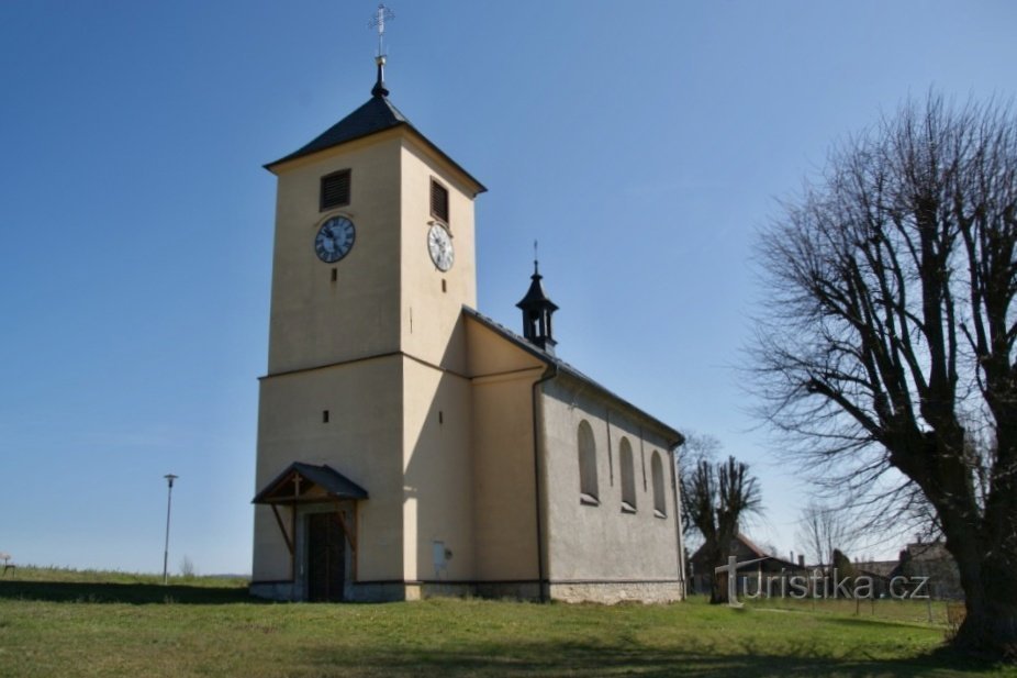 kostel sv. Rocha v Nové Vsi