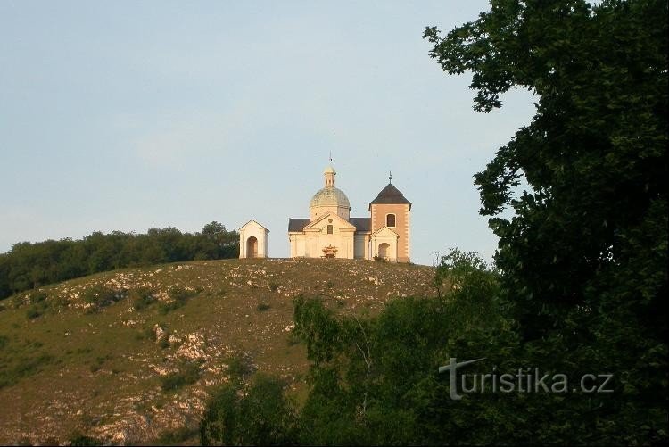 Церква св. Sebestián на Svaté Kopeček