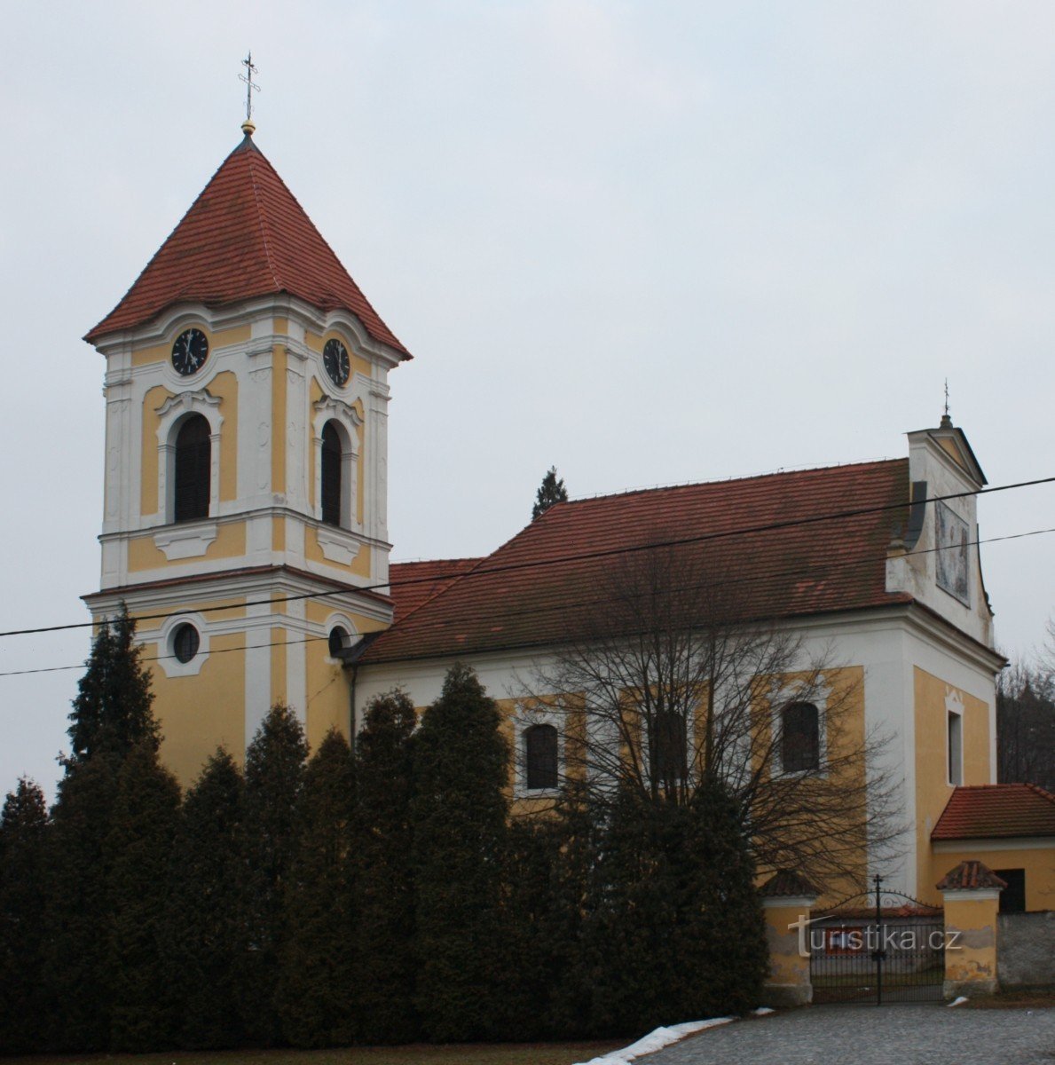 Kostel sv. Šimona a Judy v Bystřici u Benešova