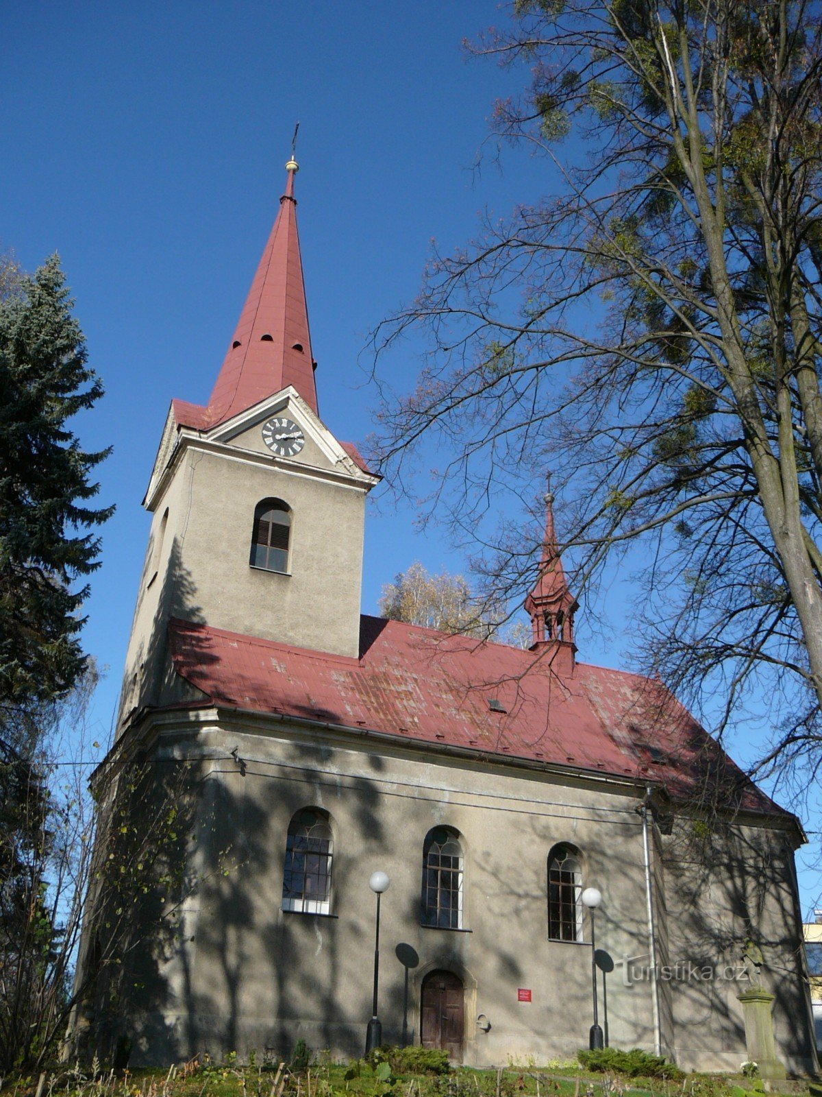 kirche st. Simon und Judy in Liskovec