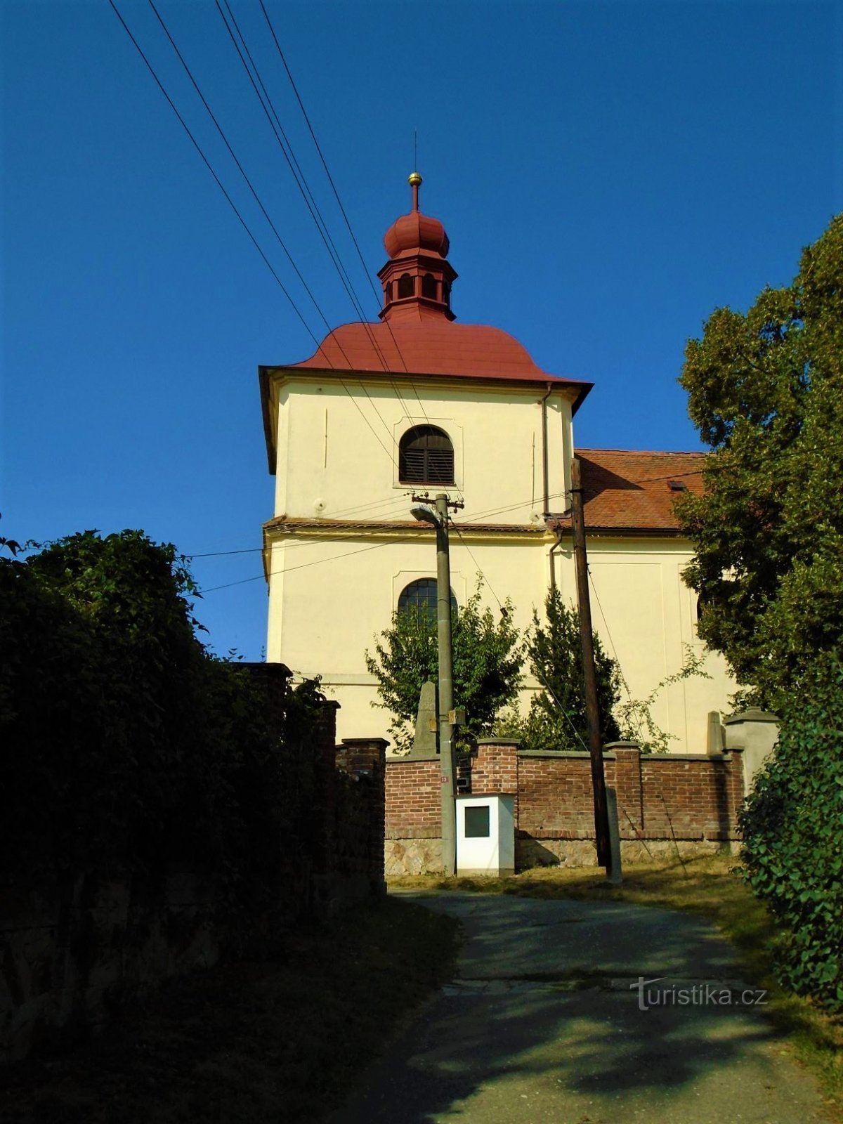templom Szent Stanislava (Sendražice, 27.8.2018. augusztus XNUMX.)