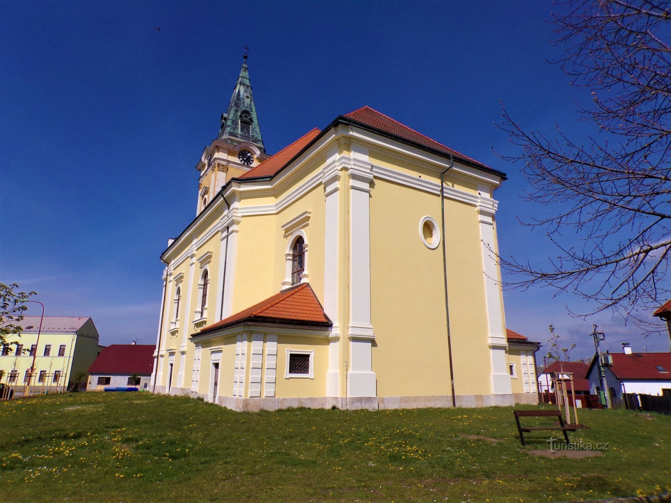templom Szent Stanislava (Smidary, 30.4.2021.)