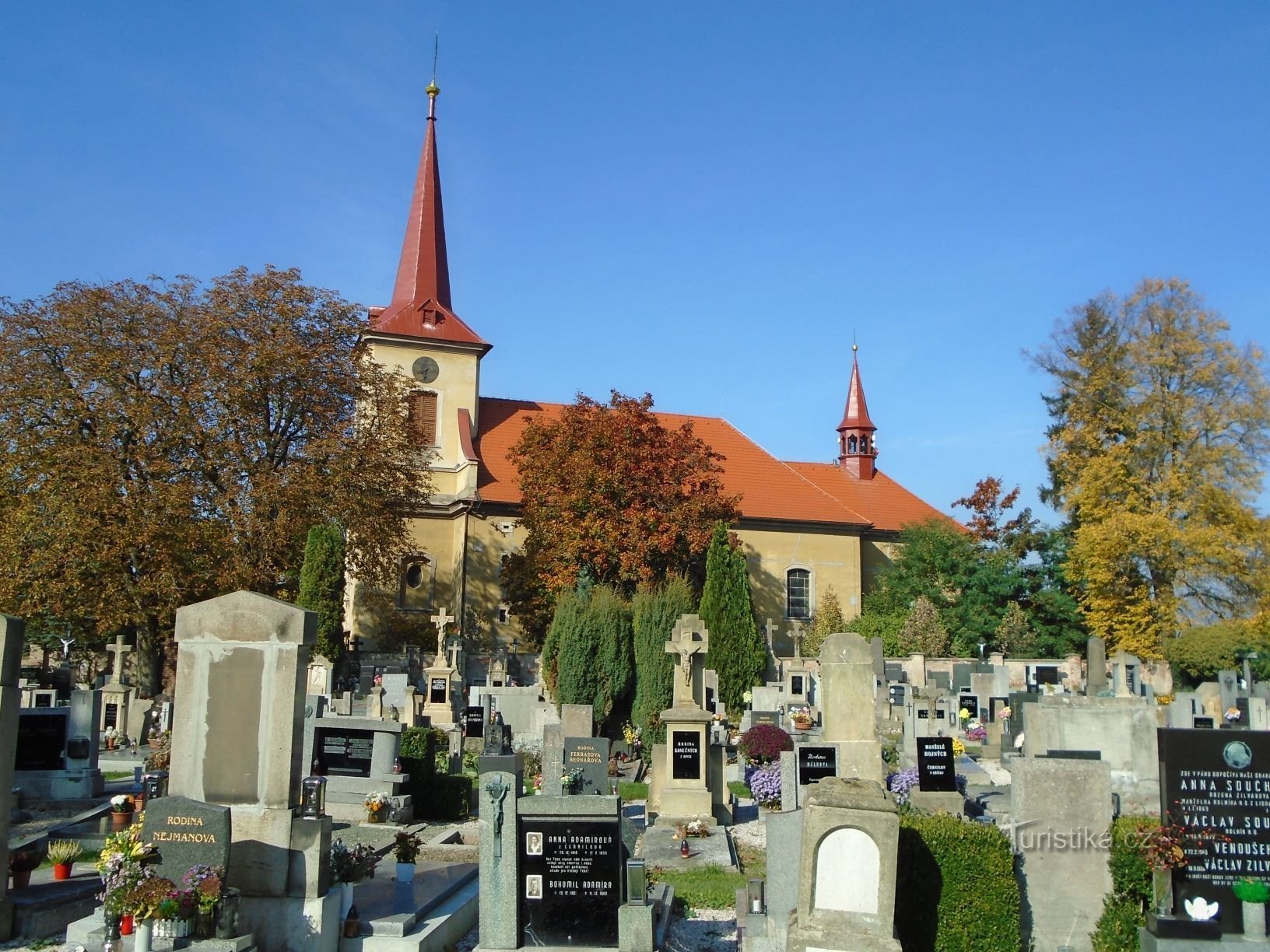 Iglesia de San Štěpán (Černilov, 15.10.2017 de julio de XNUMX)