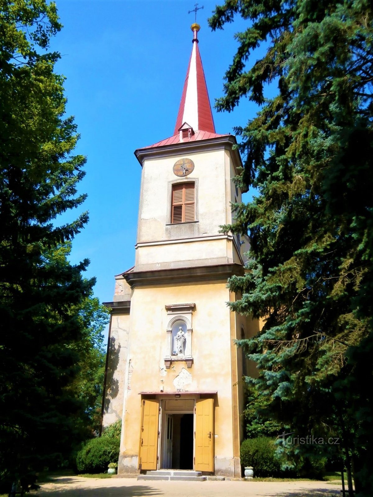 Kościół św. Štěpán (Černilov, 22.7.2017 lipca XNUMX)