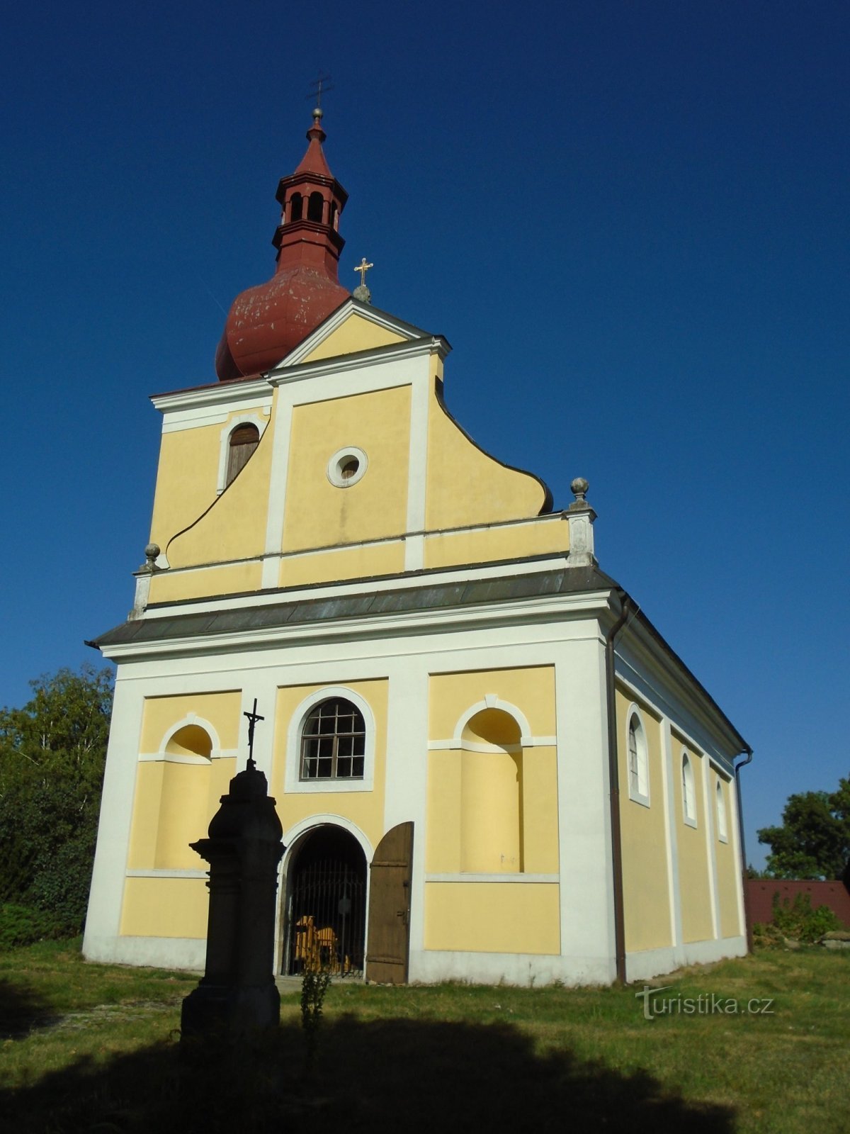 Kerk van St. Stephen, de eerste martelaar van de Heer (Velký Třebešov)