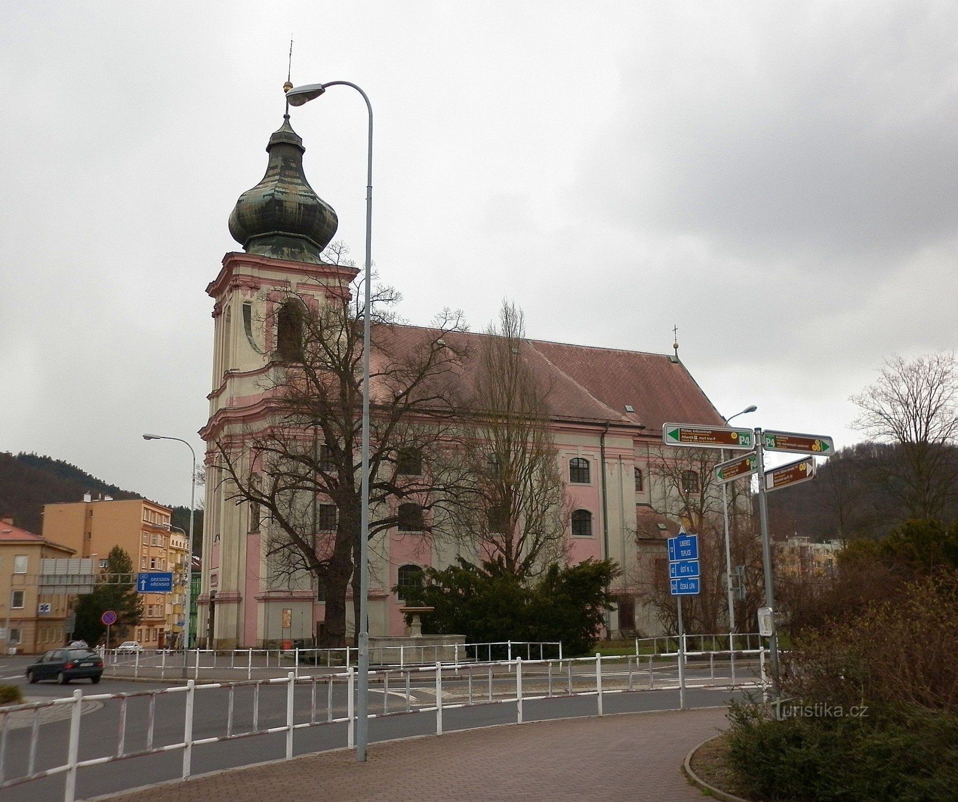 Kyrkan St. Wenceslas och St. Länder i Děčín