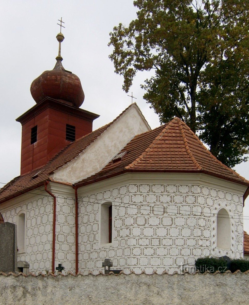 Kyrkan St. Václav - Blanice