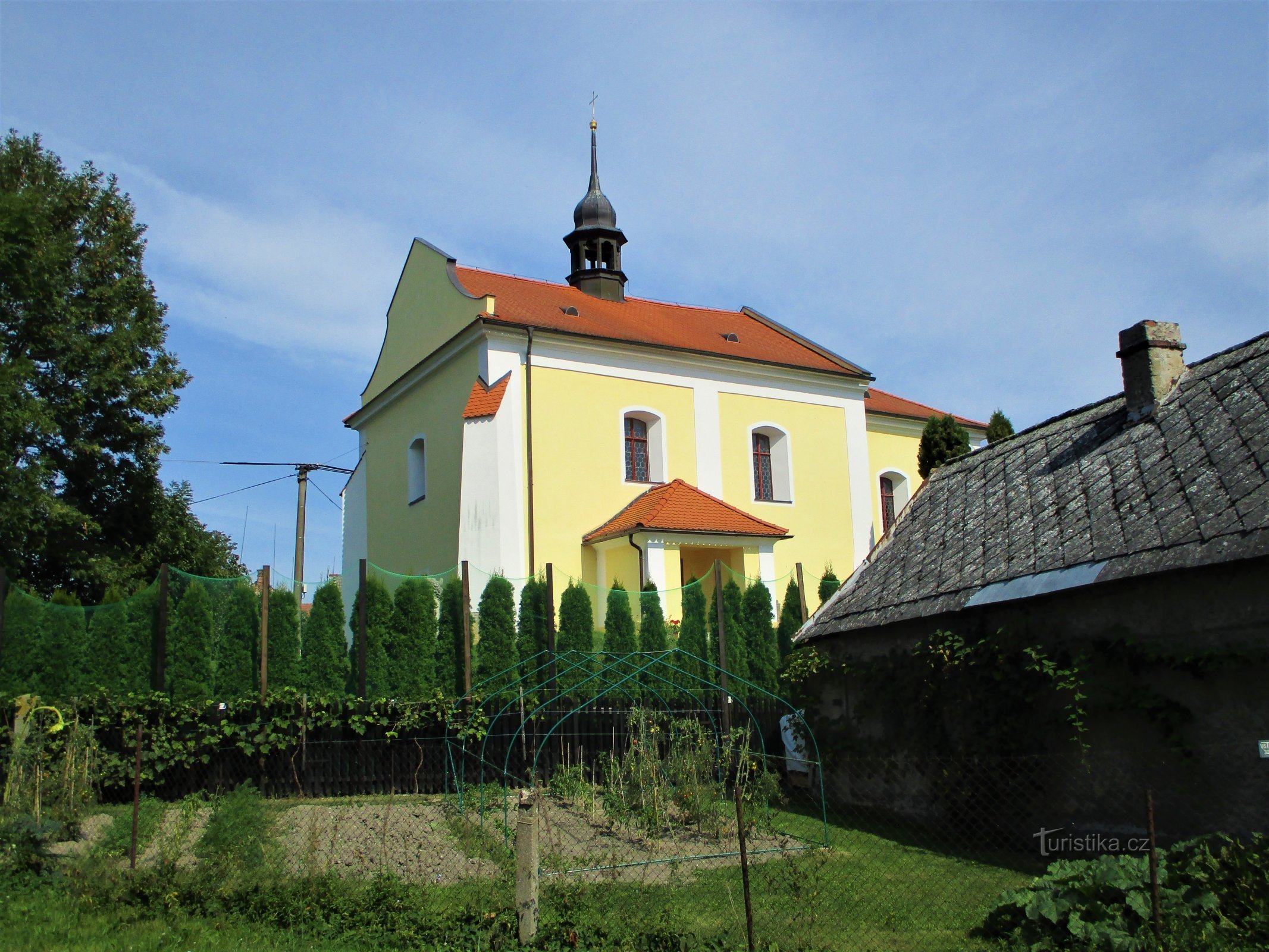 Kirche St. Wenzel (Stará Voda, 13.9.2020)