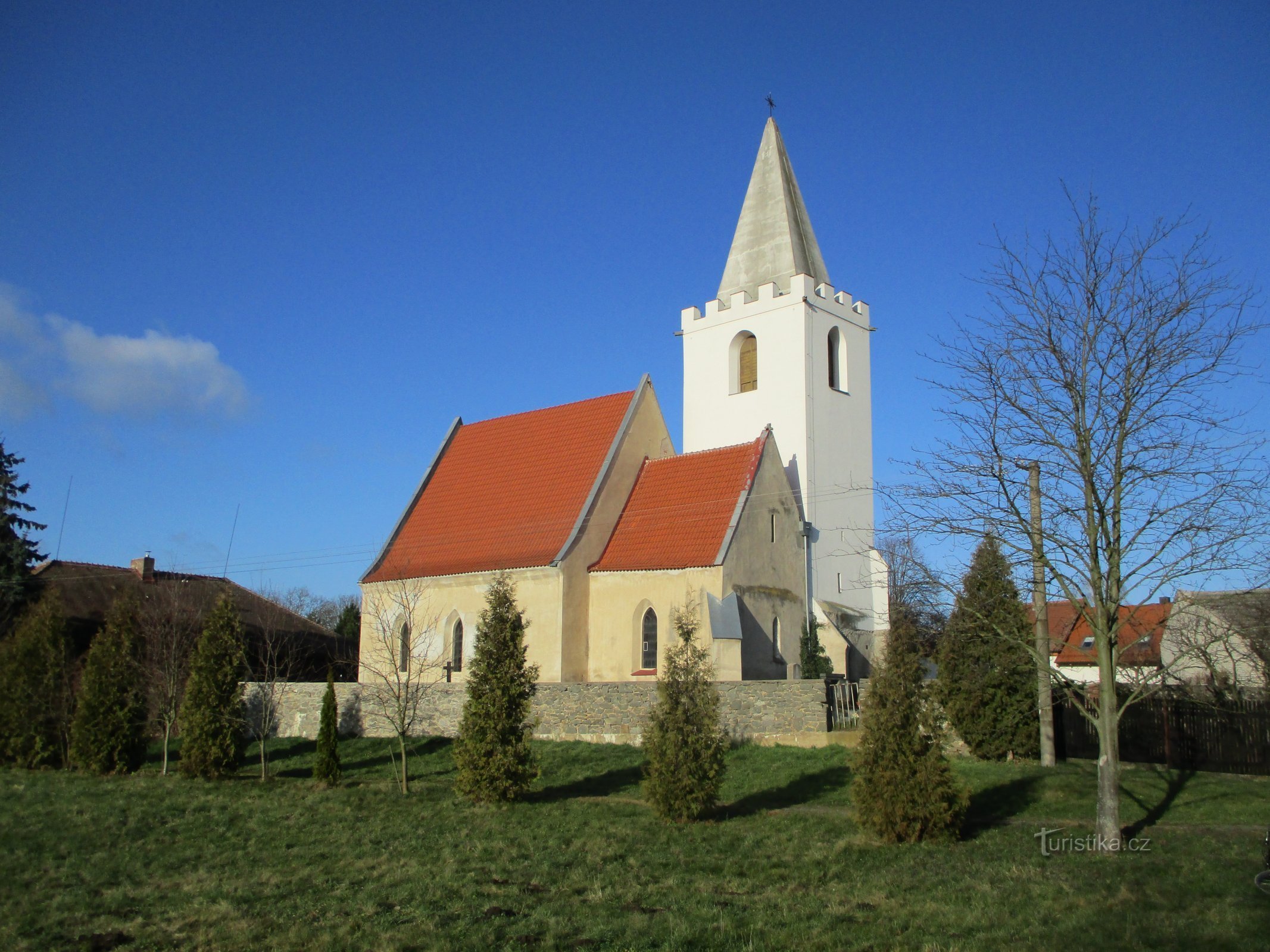 templom Szent Vencel (Staré Ždánice)