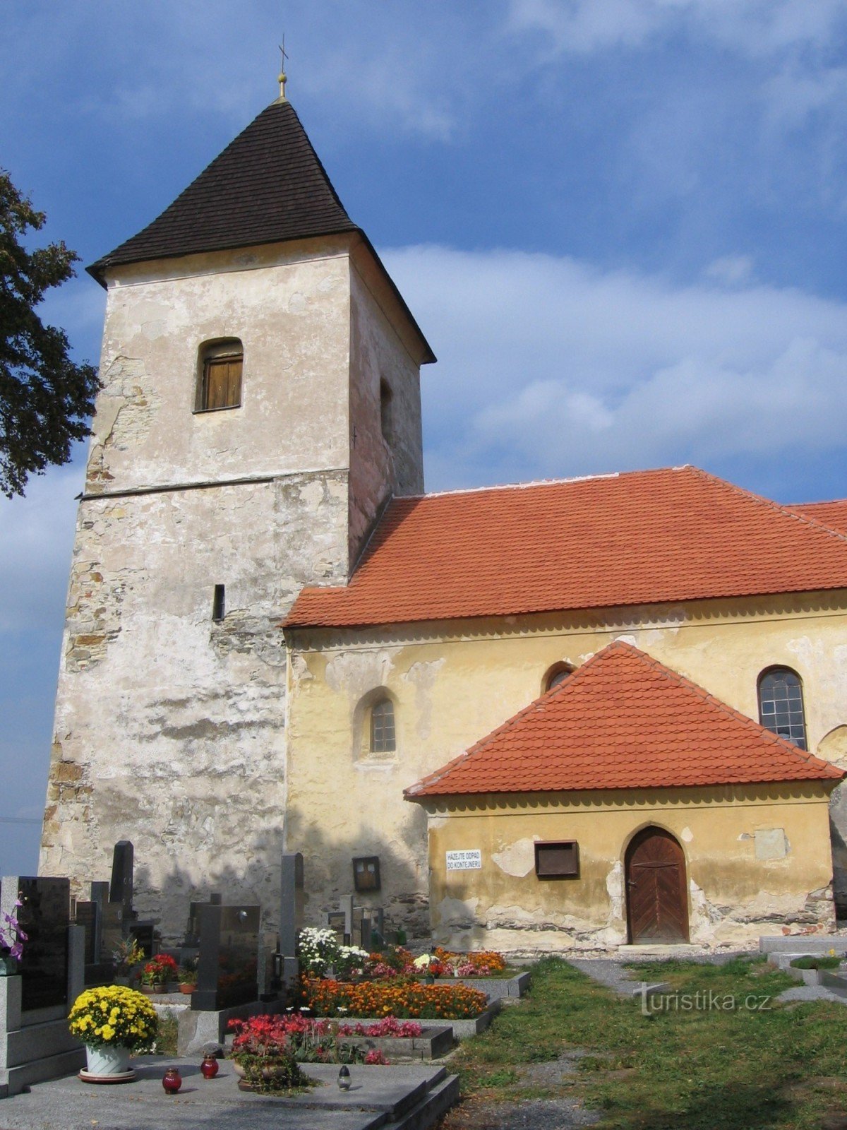 Kirche St. Wenzel in Lažany