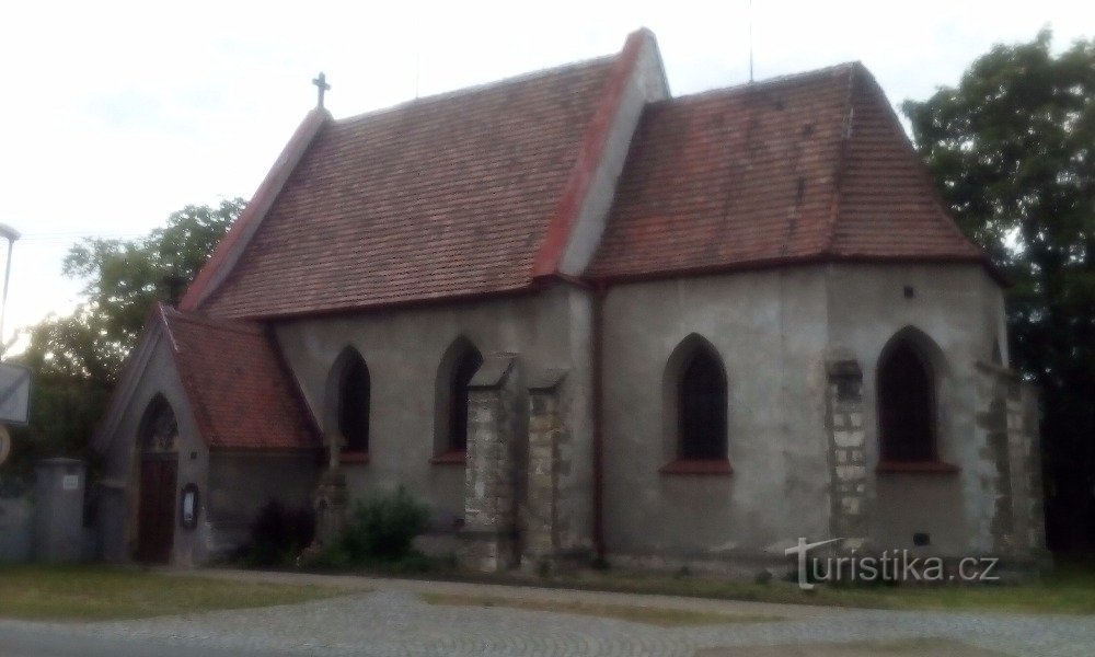Церква св. Вацлава в Росицях