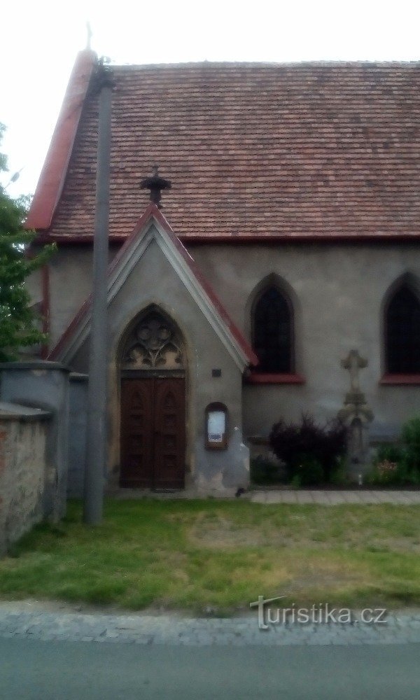 Церква св. Вацлава в Росицях