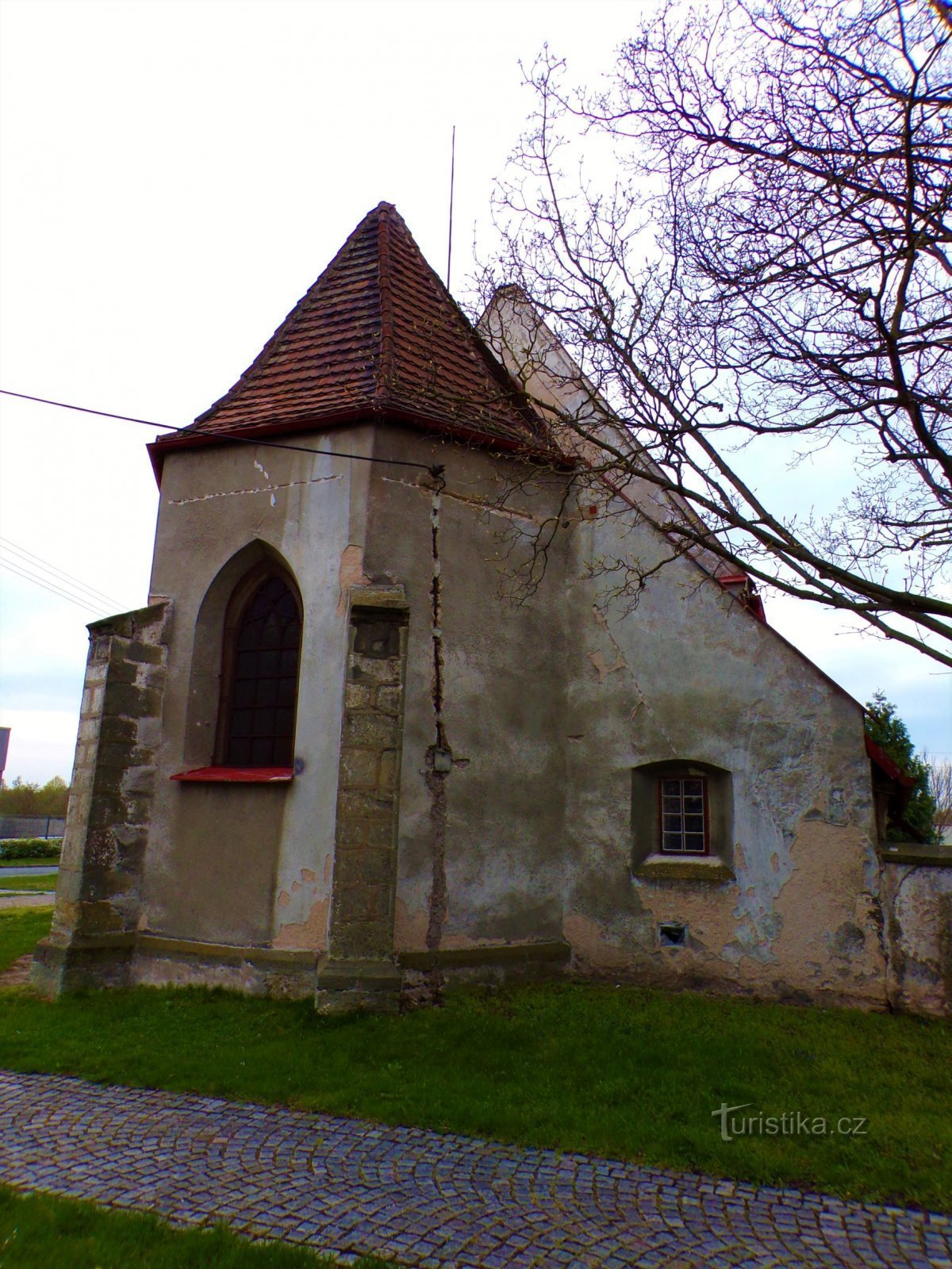 Церква св. Вацлава в Росіце-над-Лабем (Пардубіце, 22.4.2022 квітня XNUMX р.)