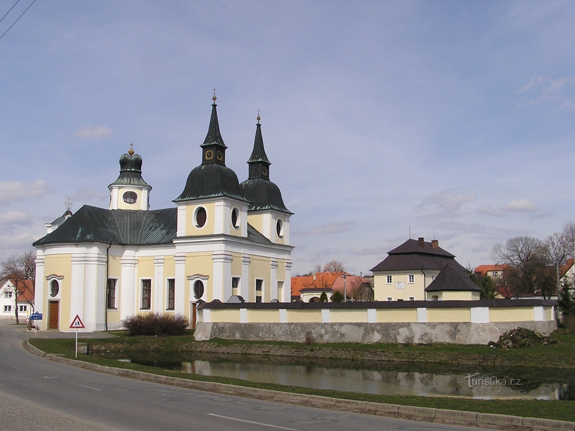 Kostel sv.Václava ve Zvoli - 4.4.2004