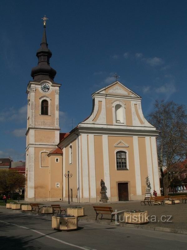 Church of St. Vavřince, Hodonín