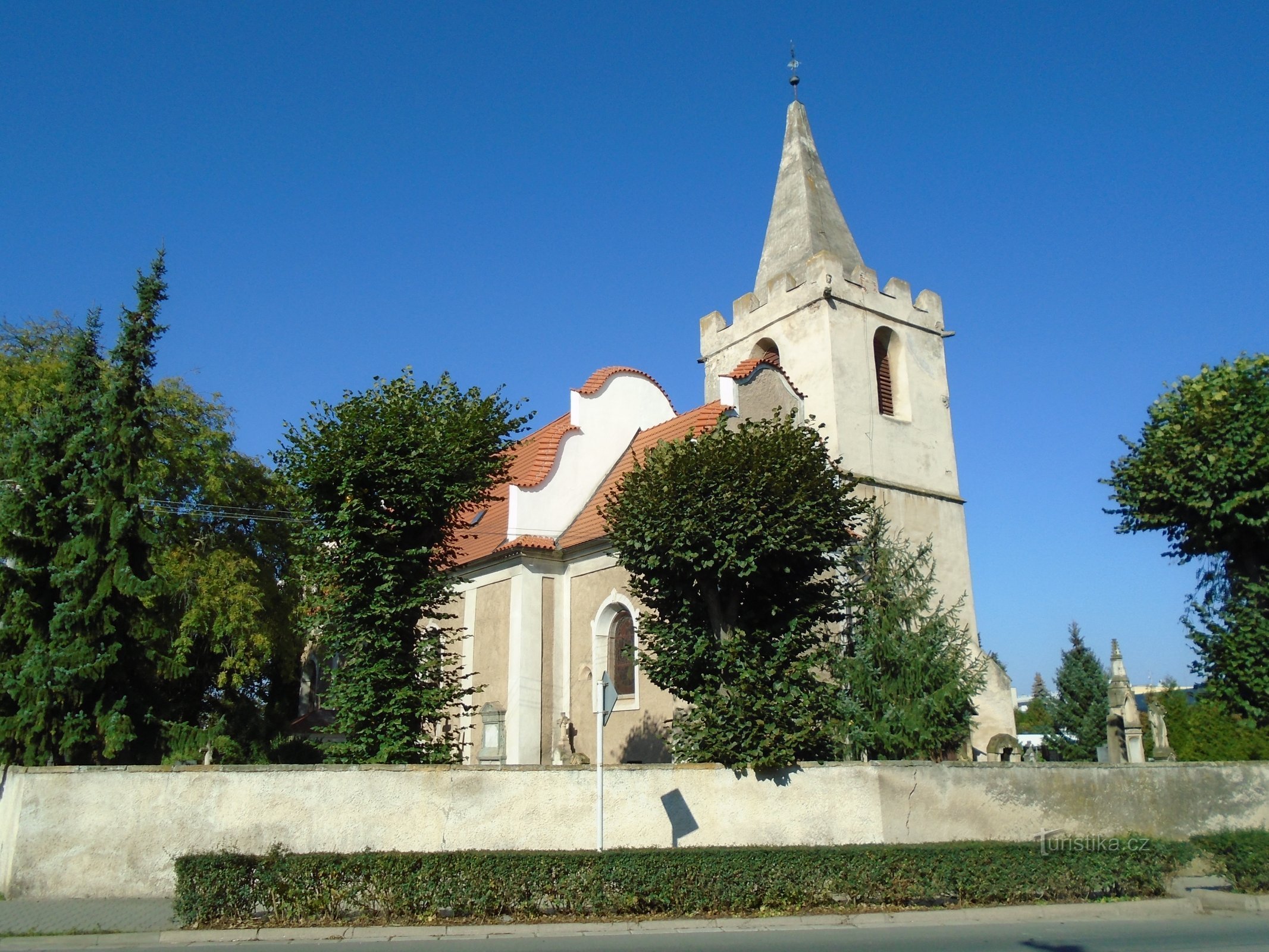 templom Szent Vavřine (Opatovice nad Labem, 30.9.2017. június XNUMX.)